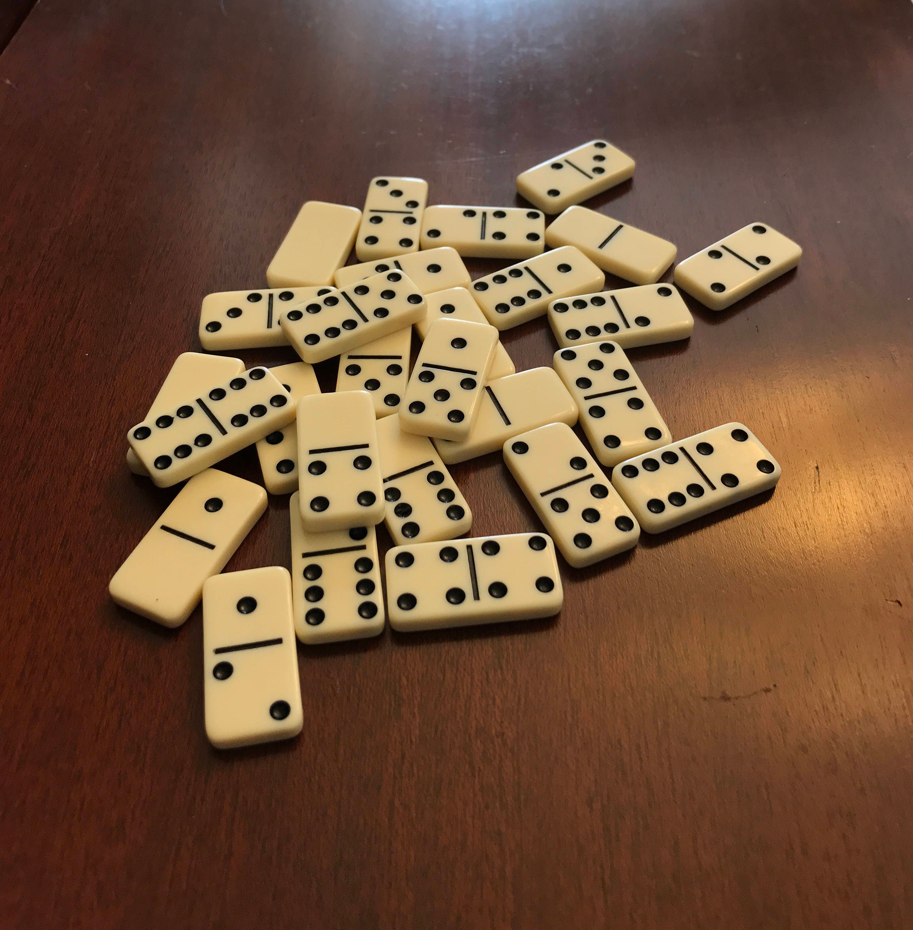 Mini Dominoes, Game pieces for crafts, craft supplies, Small dominoes