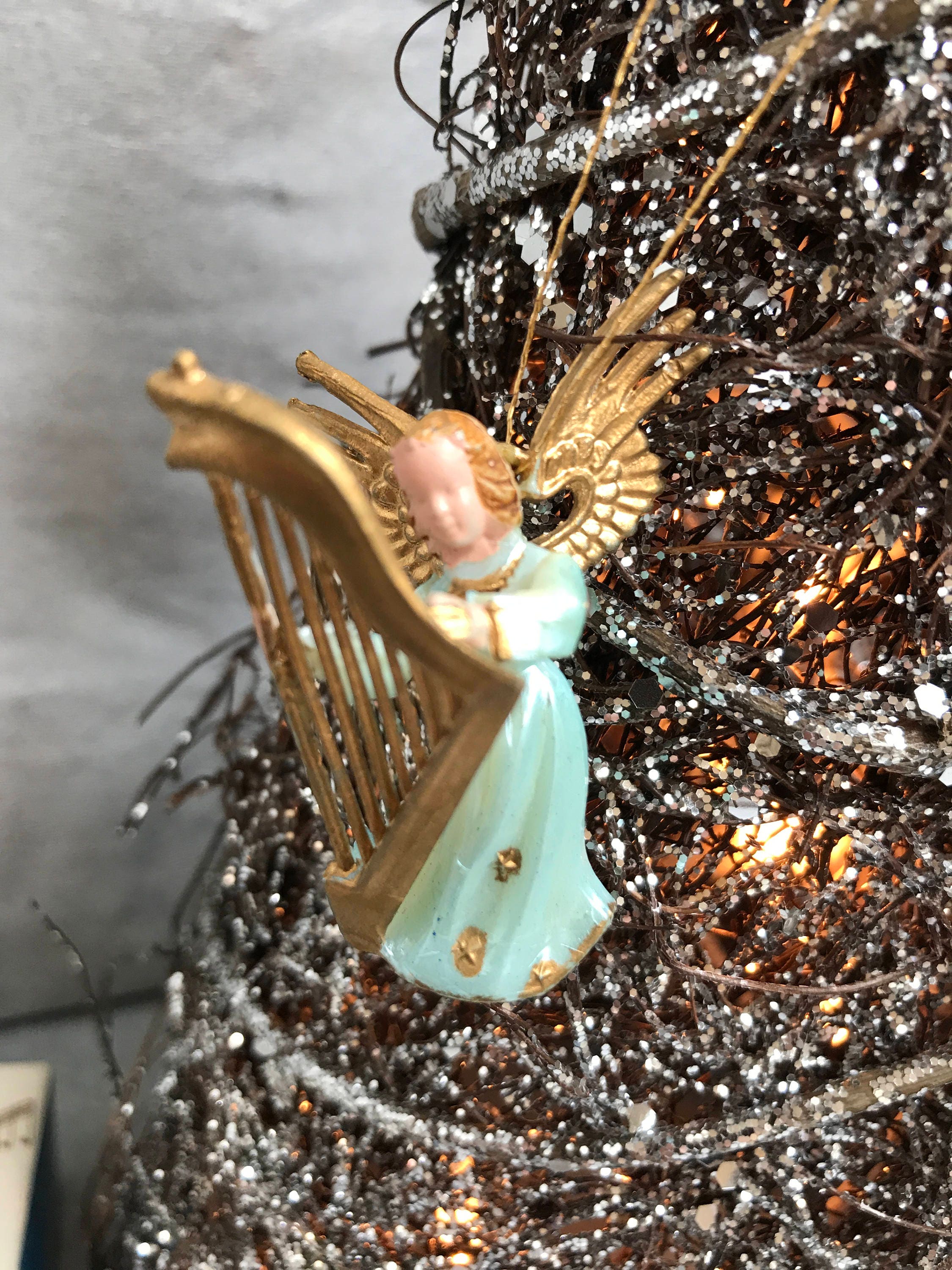 Vintage Angel ornaments, Mid century Angels, Christmas Angels, Angel