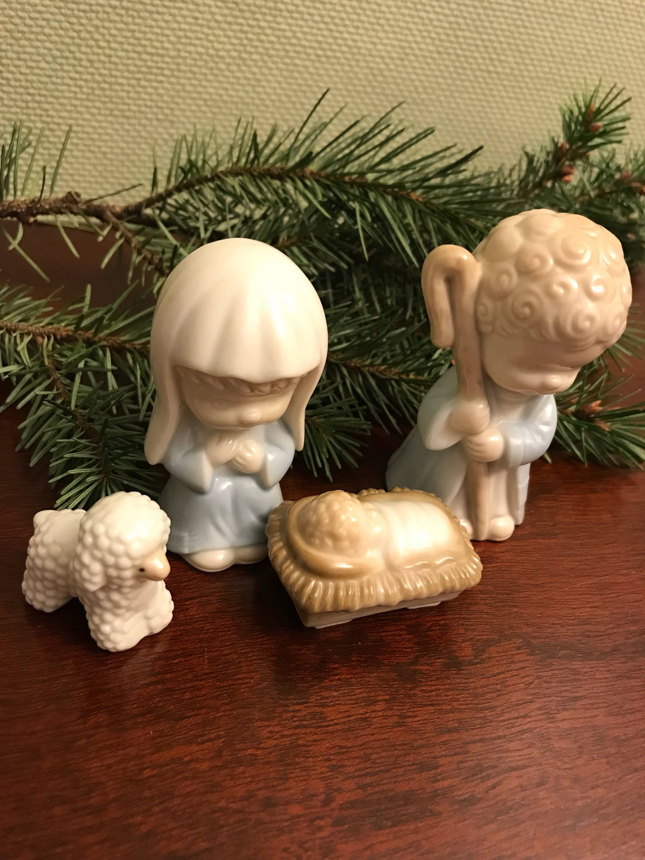 ceramic christmas nativity