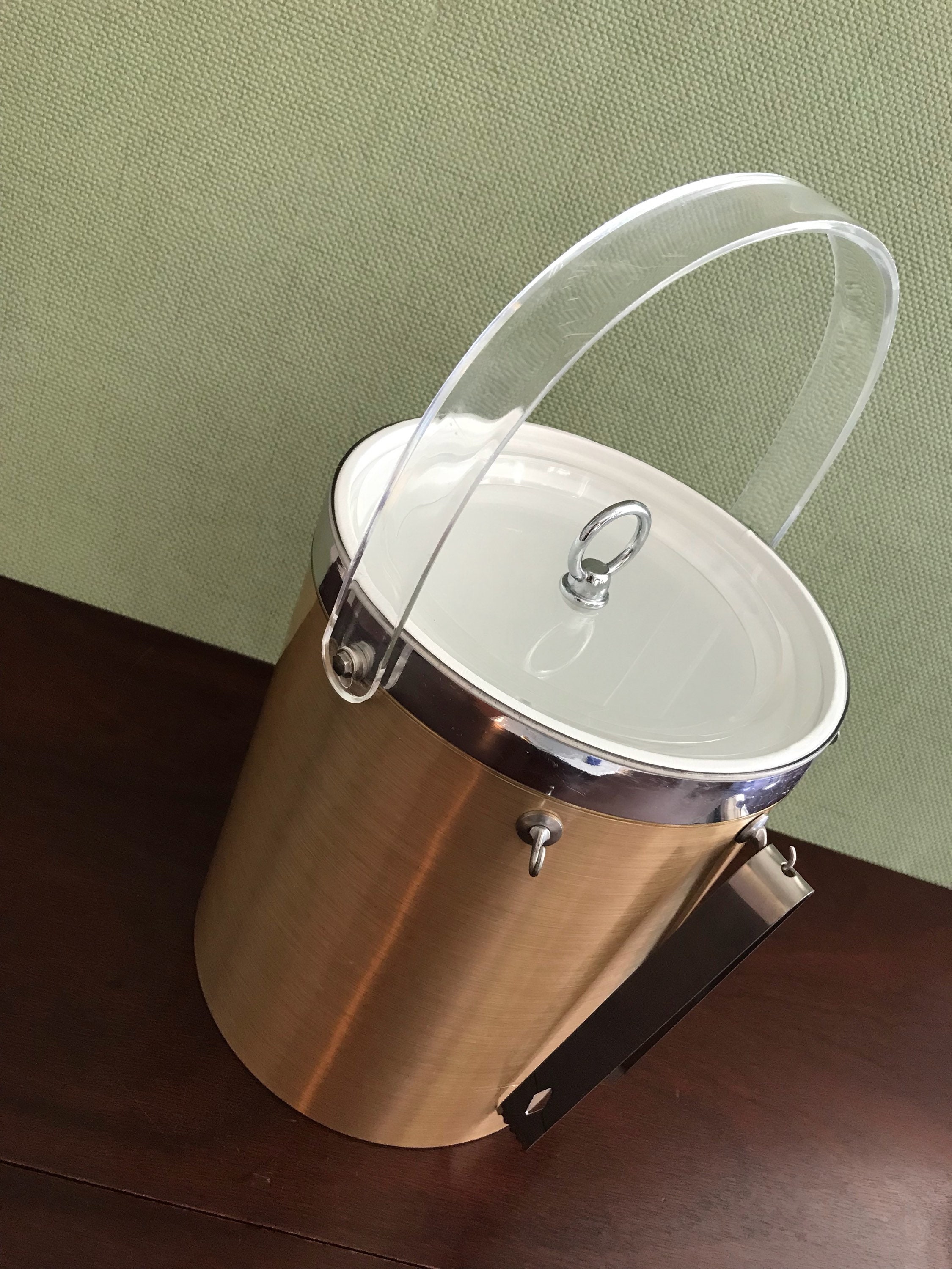 Briard Gold Ice Bucket Hollywood Regency Ice Bucket Etsy