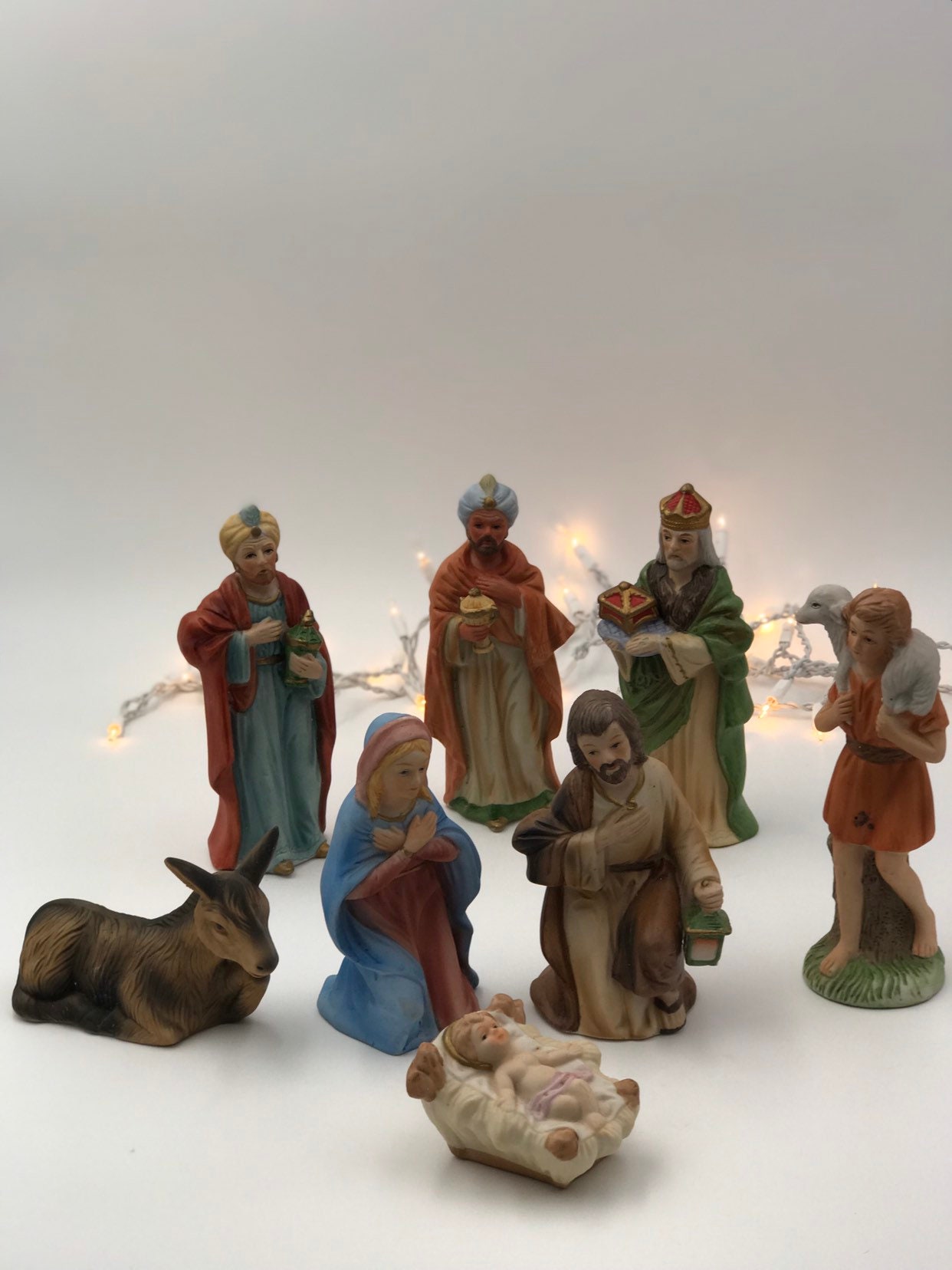 ceramic christmas nativity