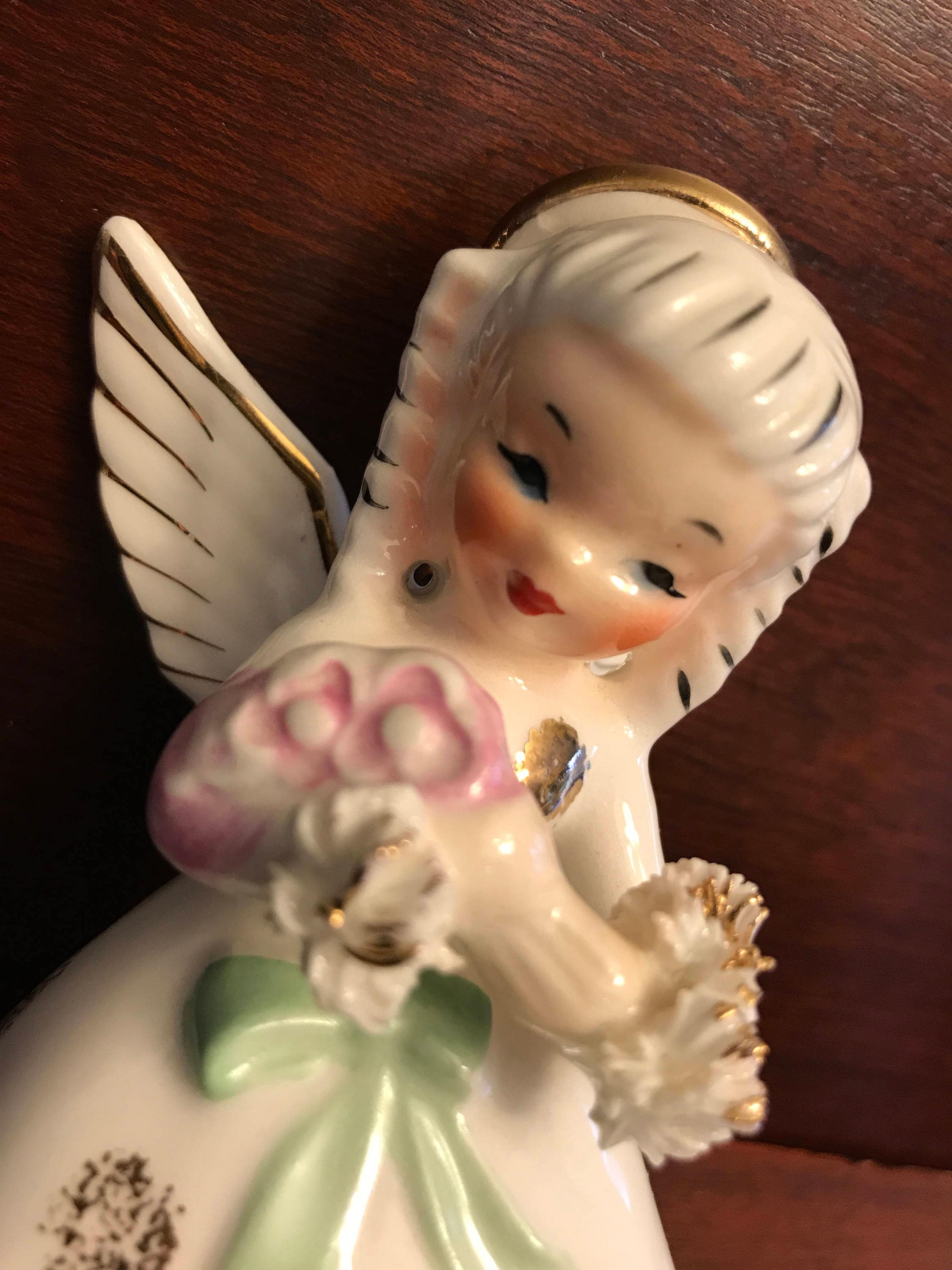 Angel Figurine, May Angel Figurine by Napco of Japan, collectible angel