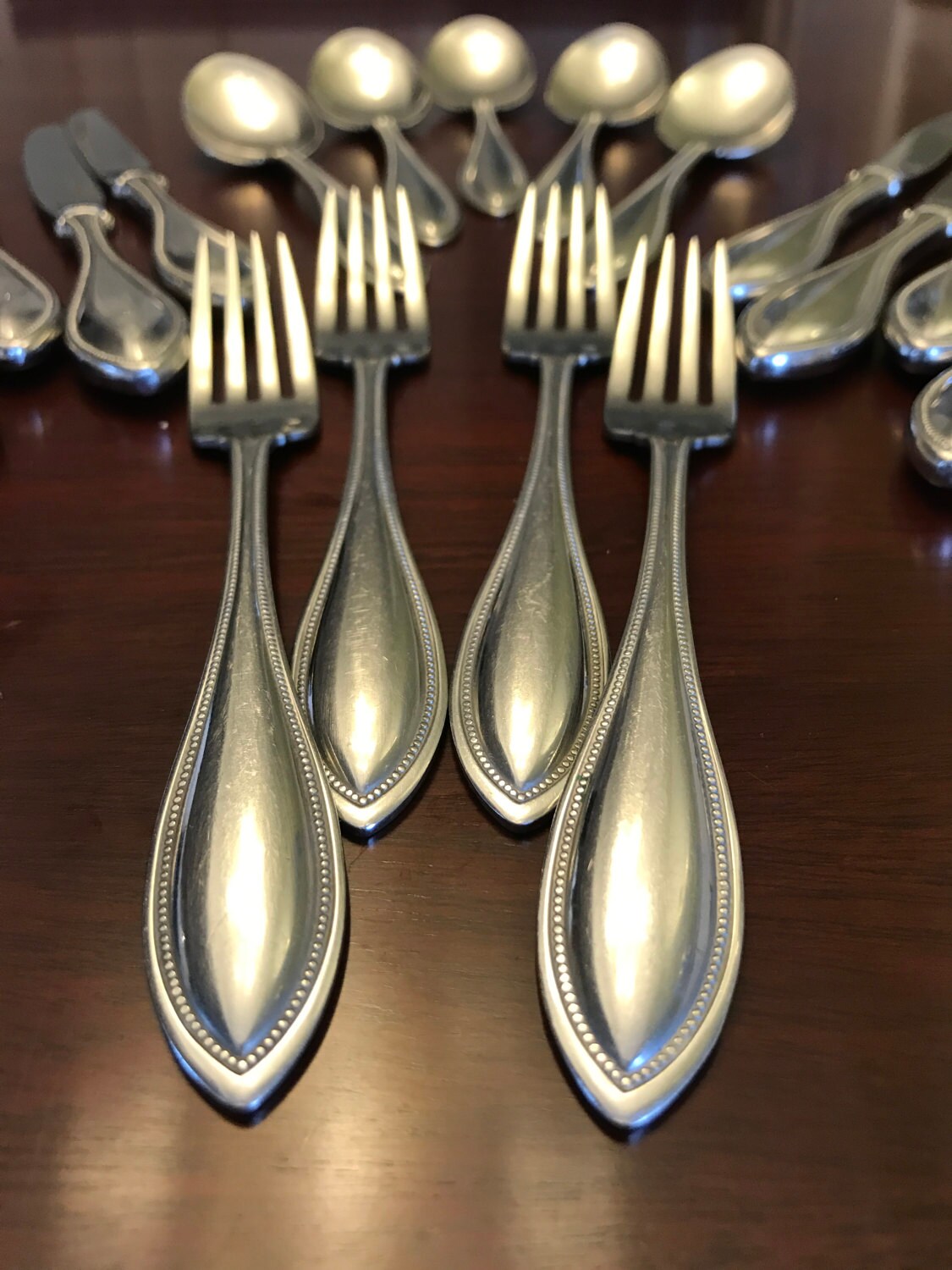 Oneida ArborAmerican Harmony OHSARB Pattern 905 stainless flatware