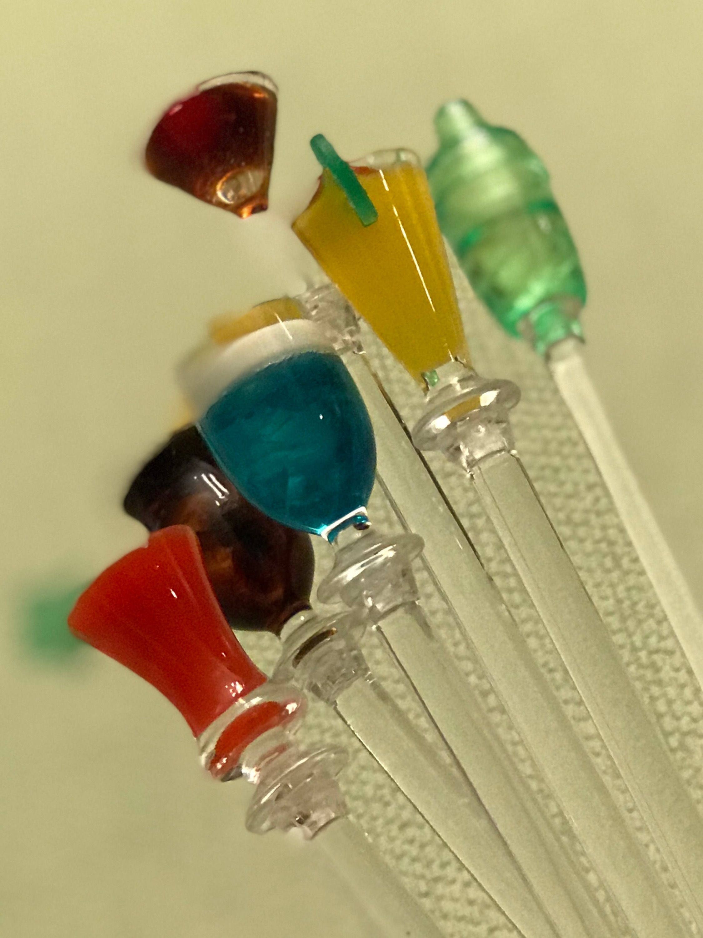 Swizzle Sticks, little drink stir sticks, acrylic party Swizzle sticks