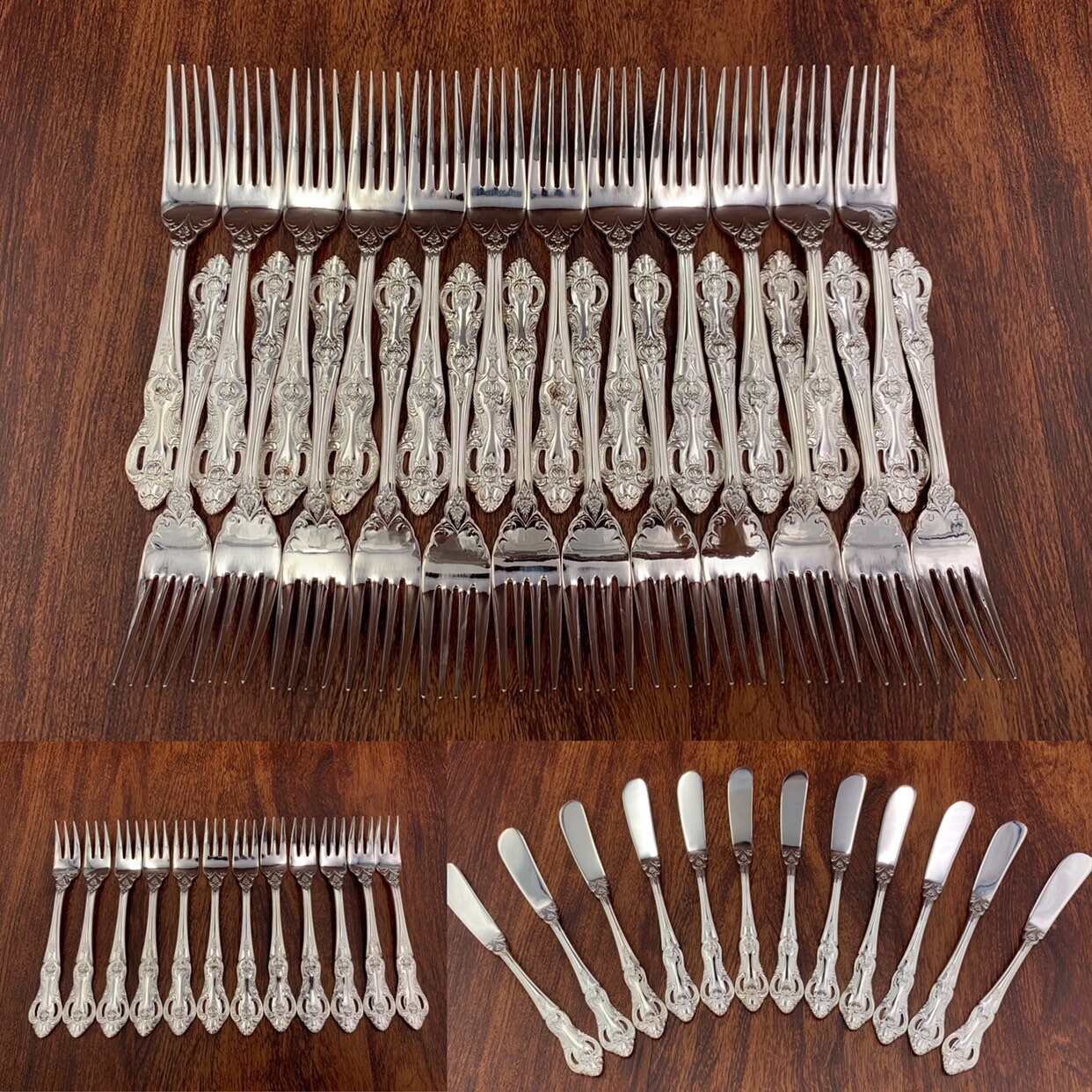 Vintage Silverware set in Bakelite Silverware Chest ...