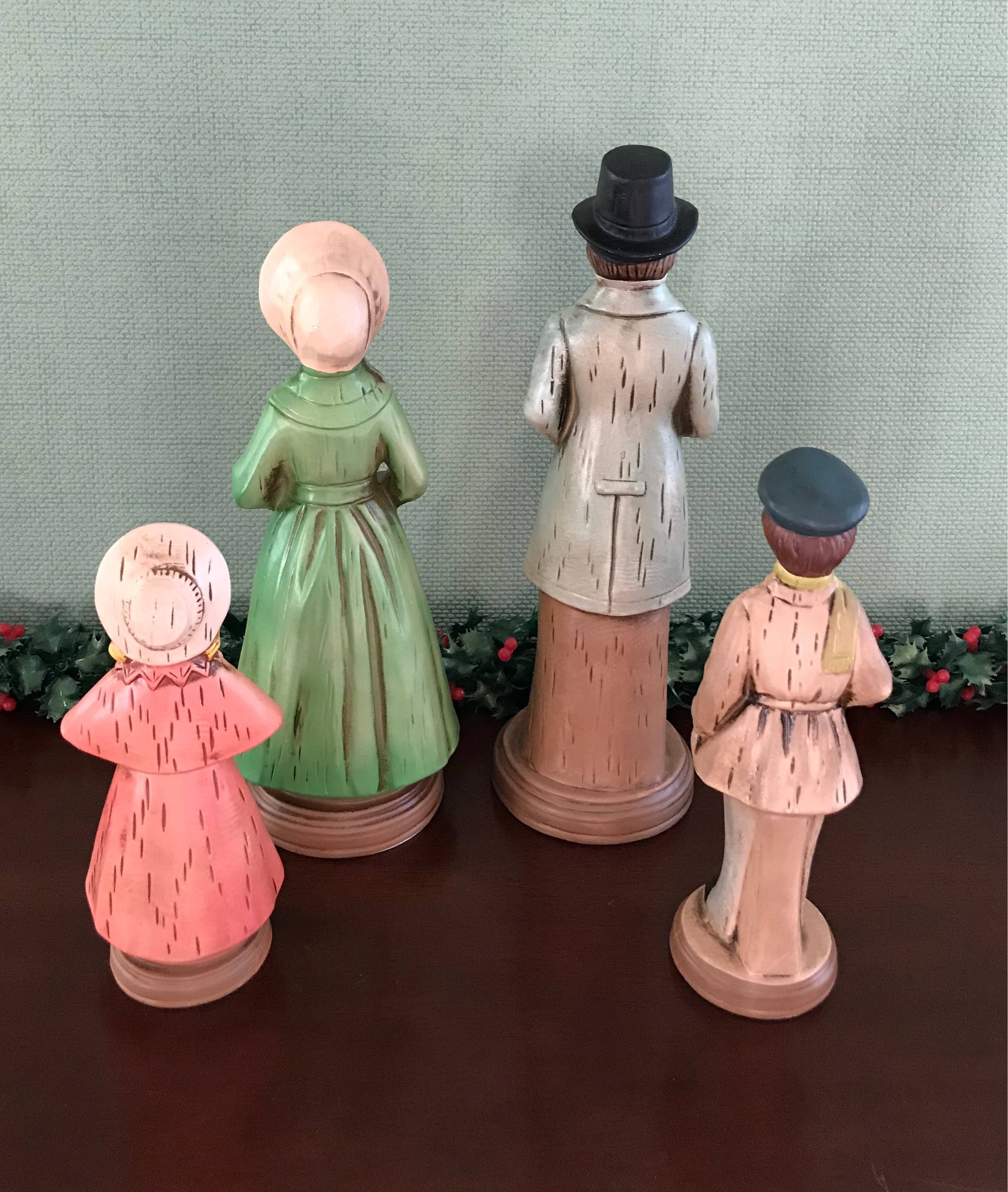 Vintage Christmas Carolers Figurines 