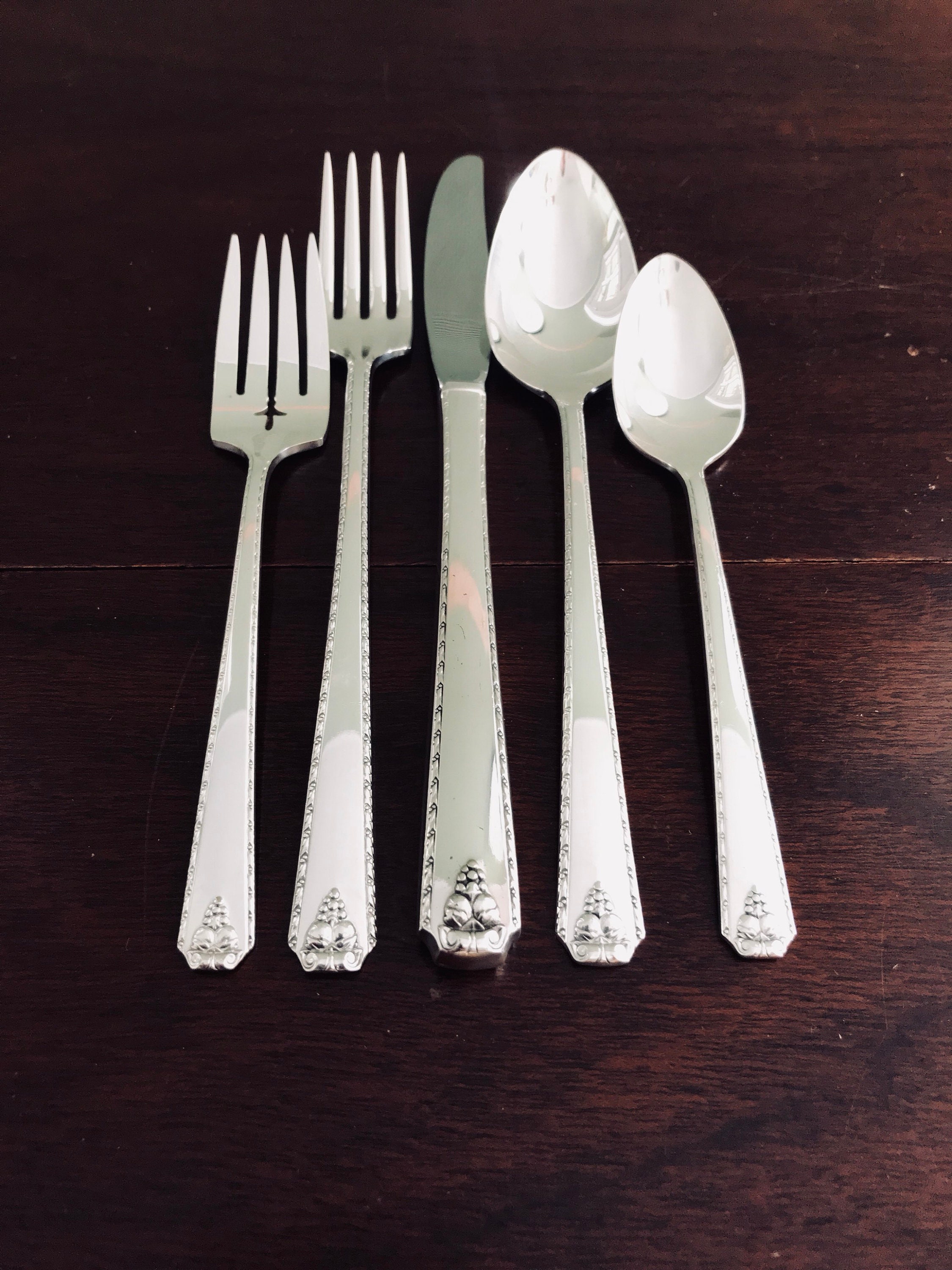 Old hotel silverware