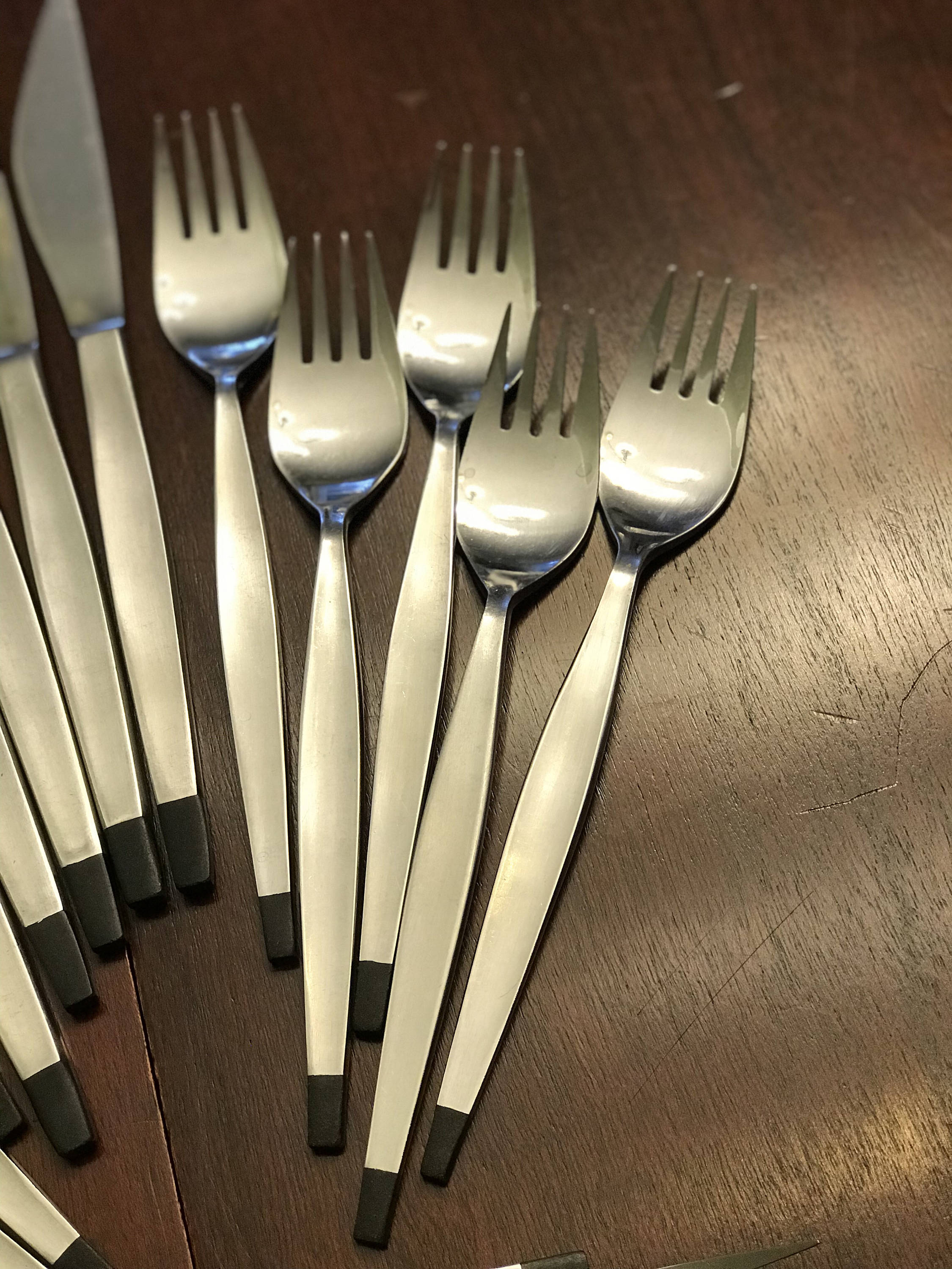 Vintage Flatware, Night and Day Stainless Flatware, Made in Japan