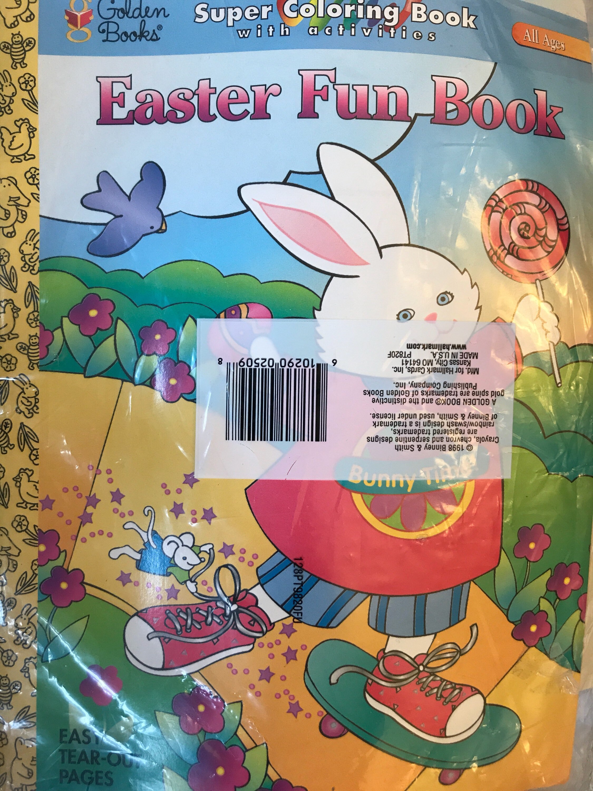 Little Golden Book Easter Basket kit, Easter basket stuffers