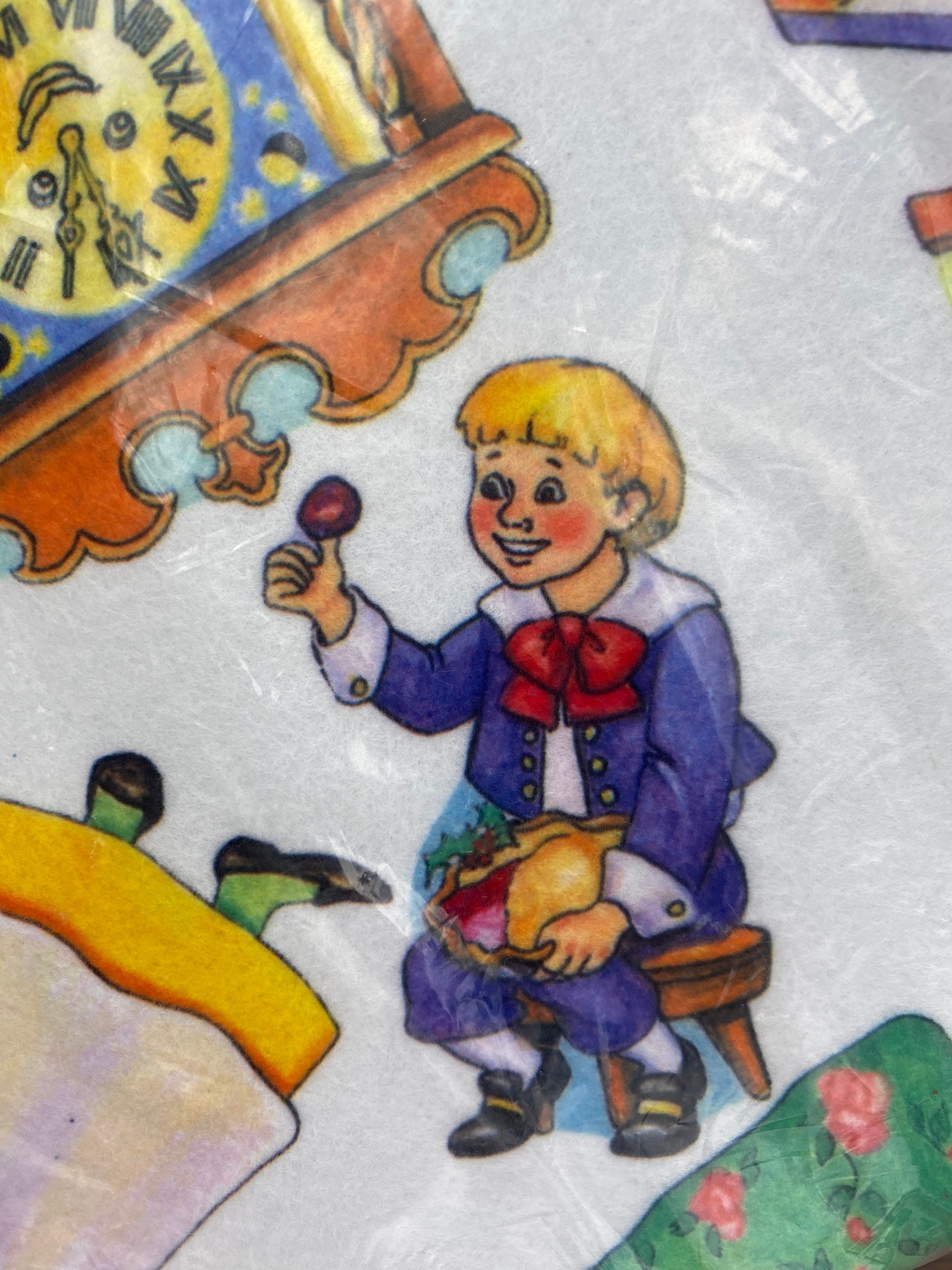 Vintage Nursery Rhymes Flannel graph set, The Story Teller, Once Upon a