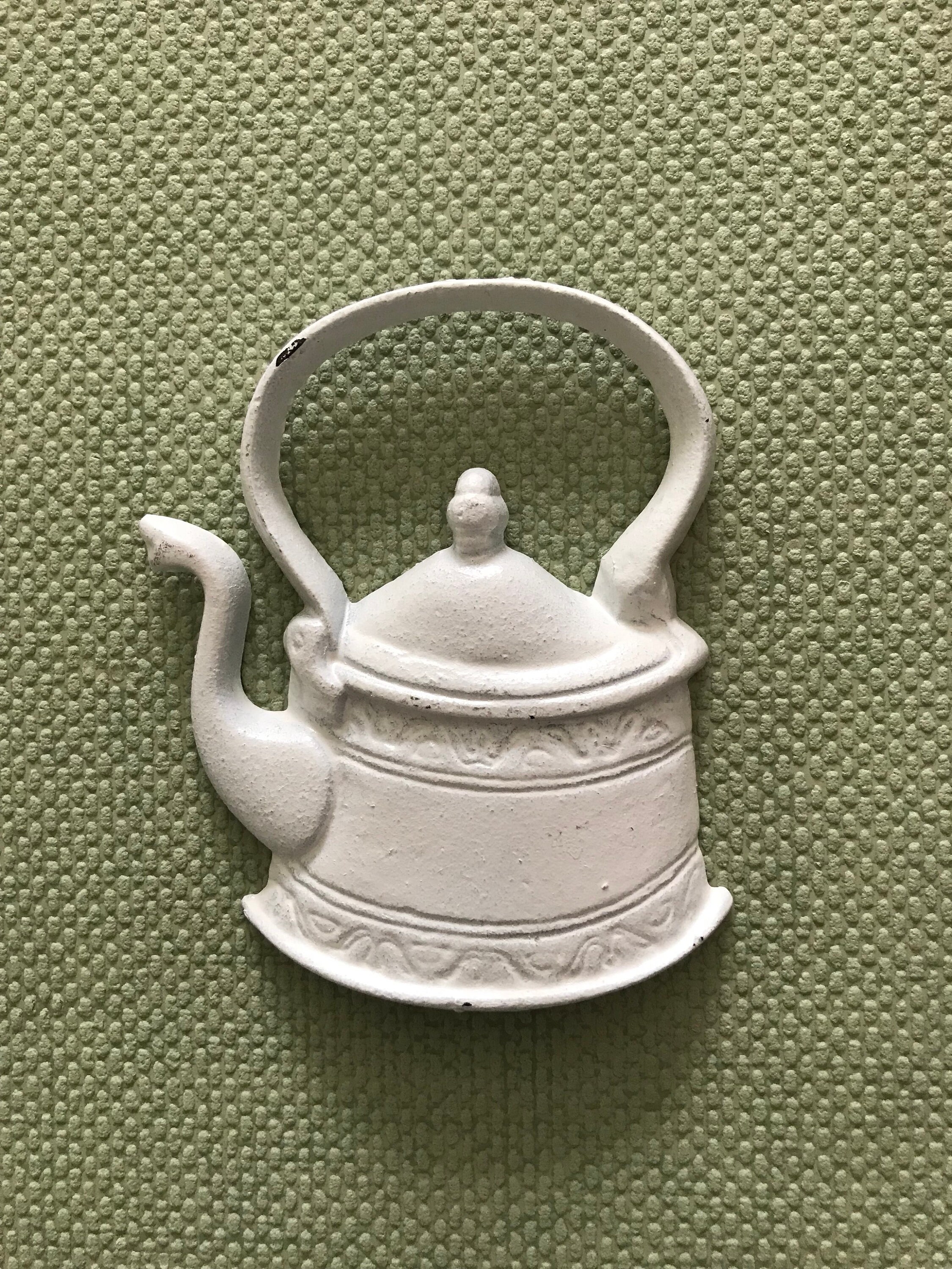 Vintage Cast iron Kitchen Wall Plaques, Shabby Chic Kitchen Wall Decor