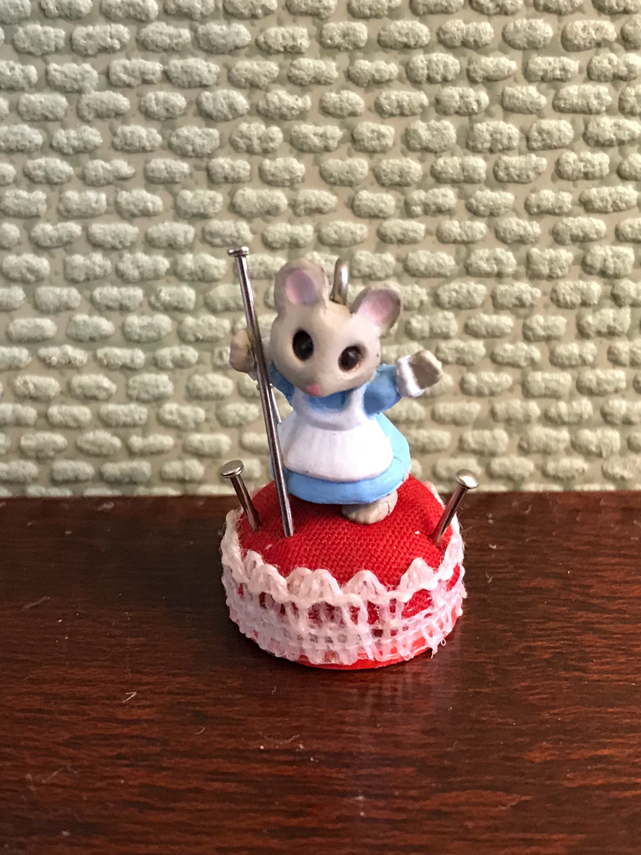 Tiny Mice miniatures, Sew Sew Tiny Mice ornaments, Hallmark Mice