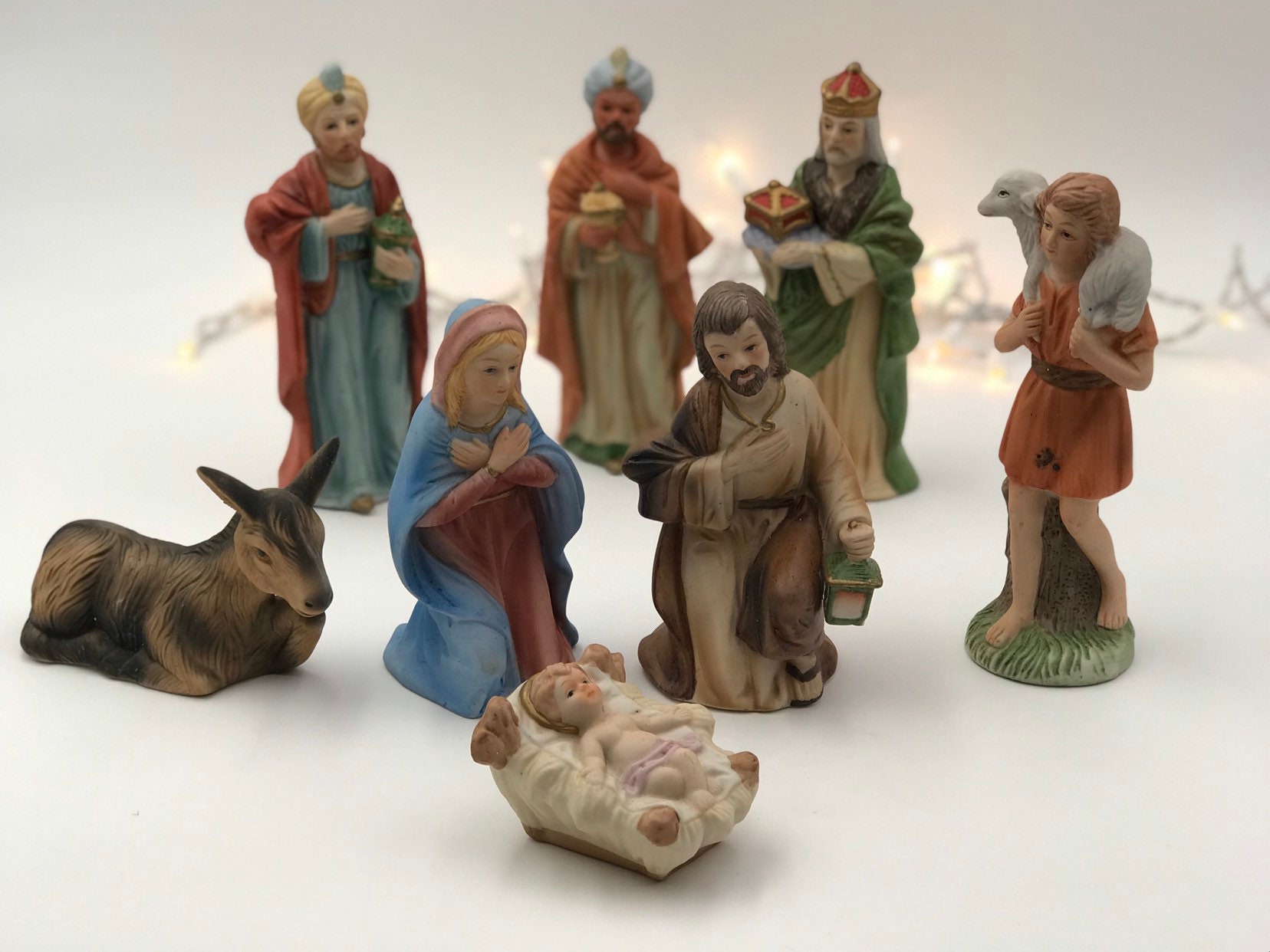 ceramic christmas nativity