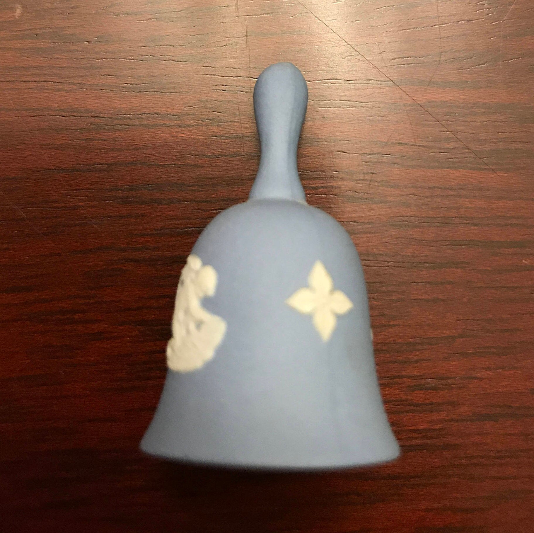 Yellow Color Wooden Bell Miniature