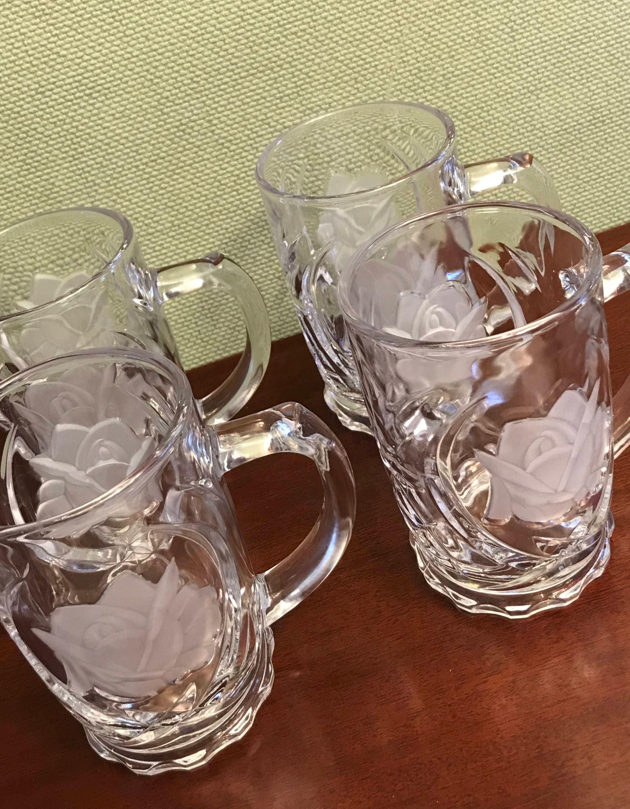 Crystal Cut Coffee Mugs