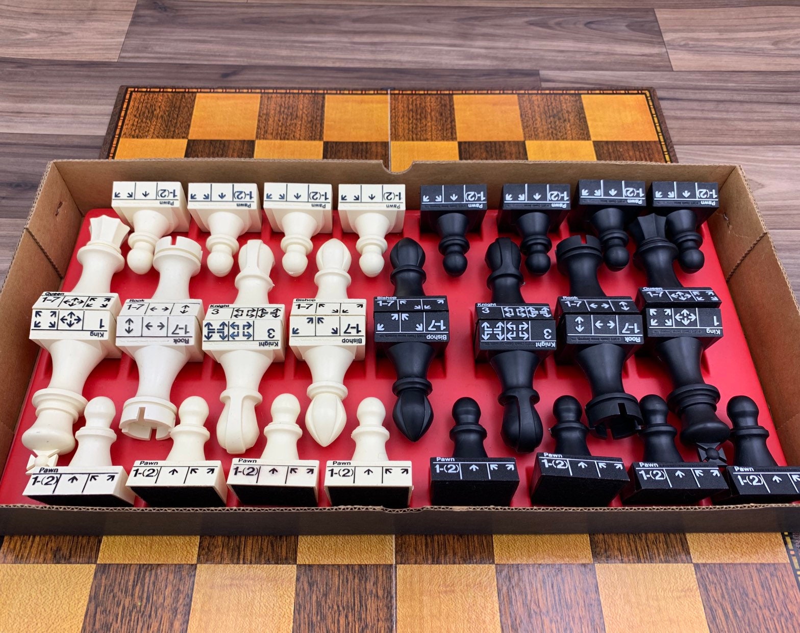 Vintage Educator Chess Set Classic Game Collectors Series ...