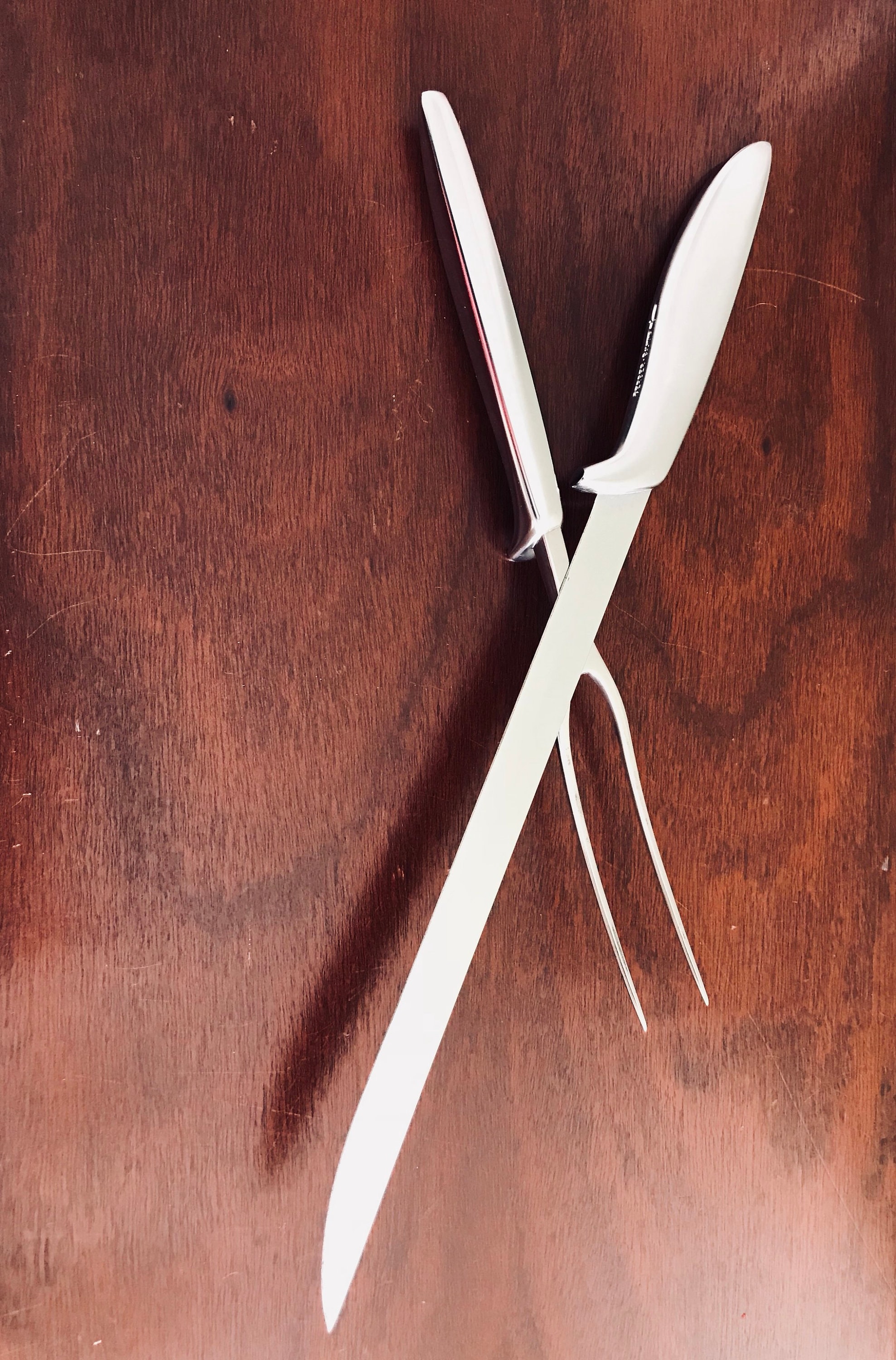 Vintage Gerber Legendary Knives, Mid century Modern Stainless Steel