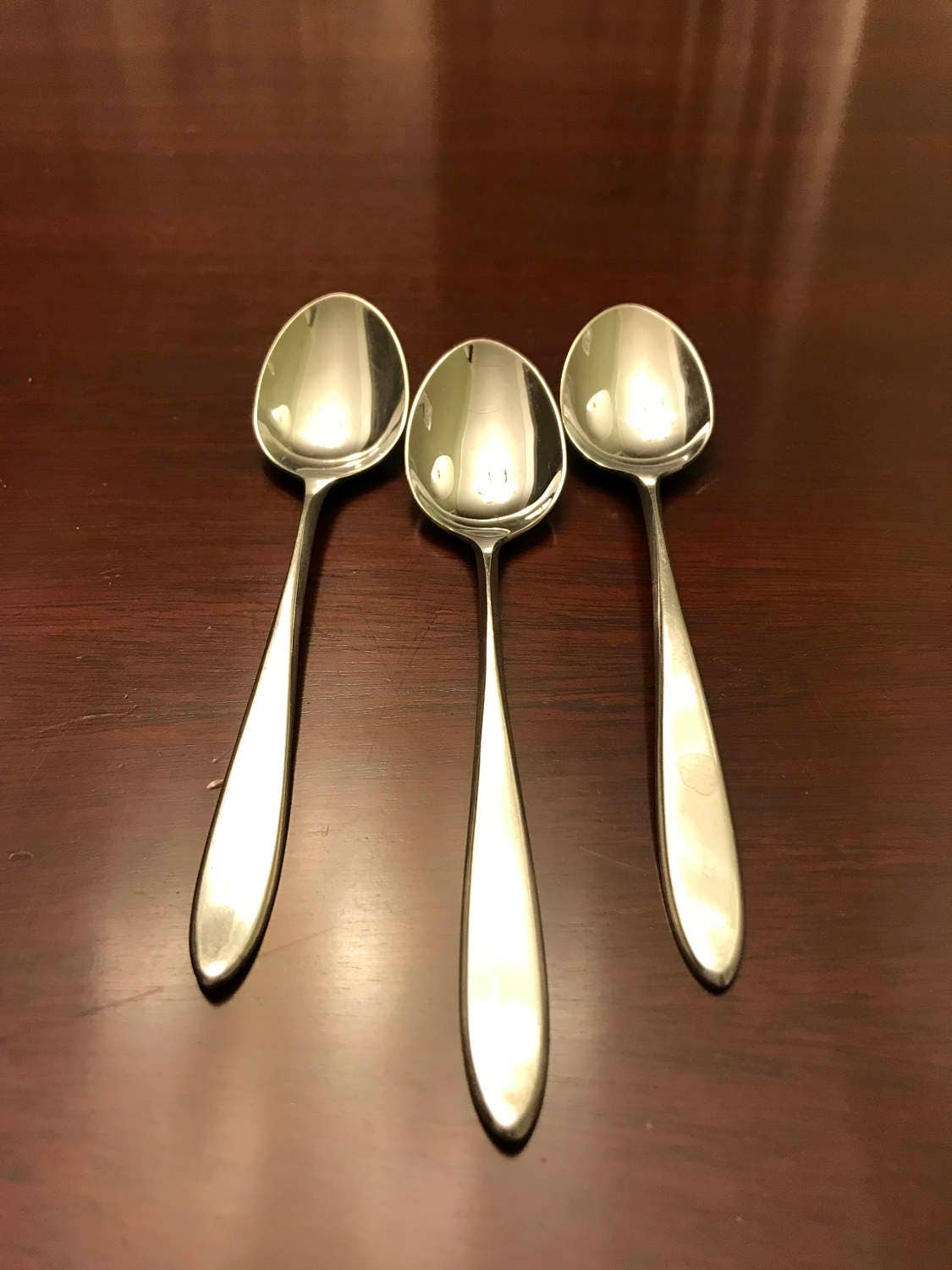 Solingen Traditions stainless 18/10 Spoons, Stylus Sears Mid Century