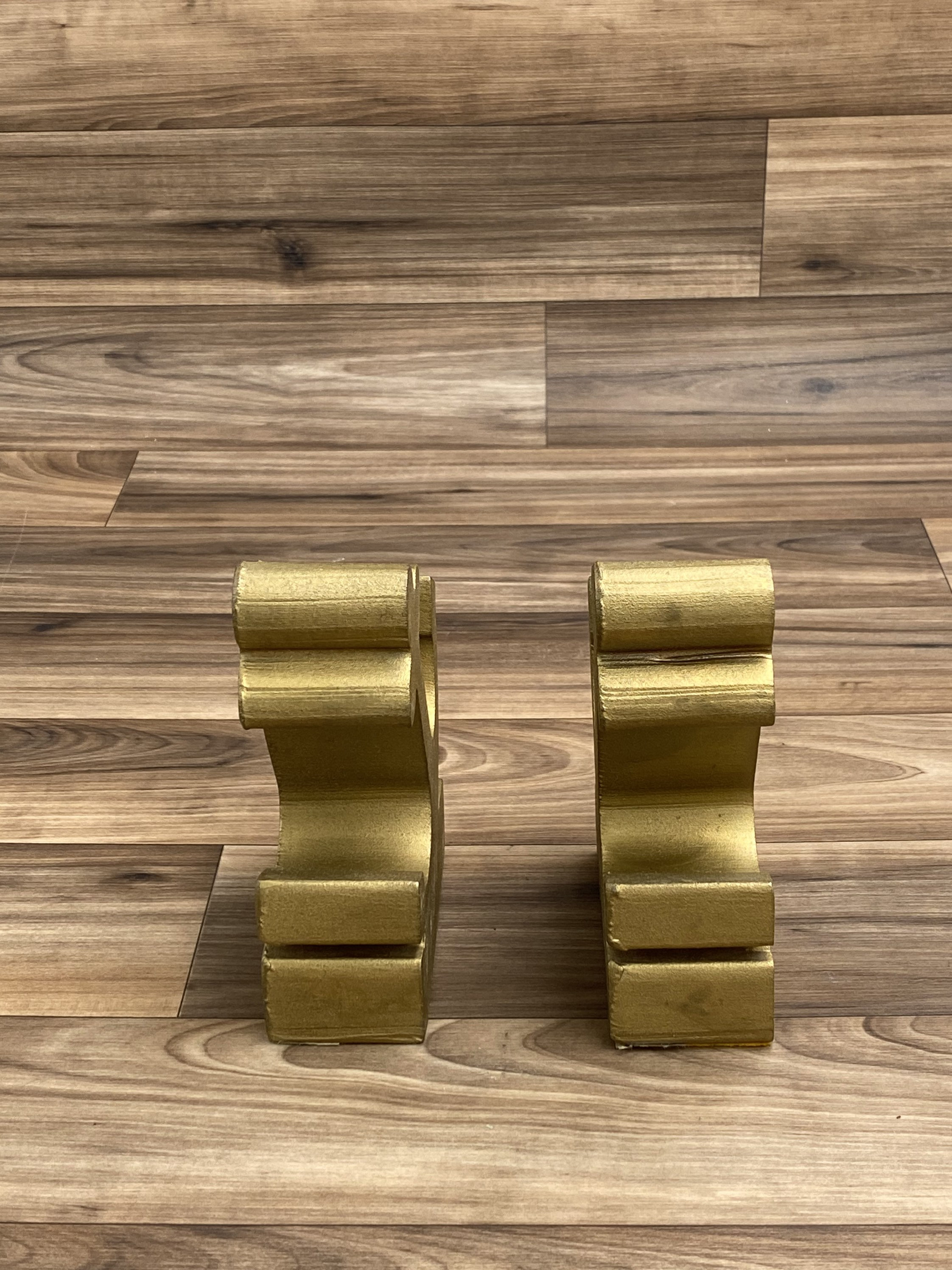 Vintage Anchor Bookends, Cast Iron Nautical Office decor, Man Cave