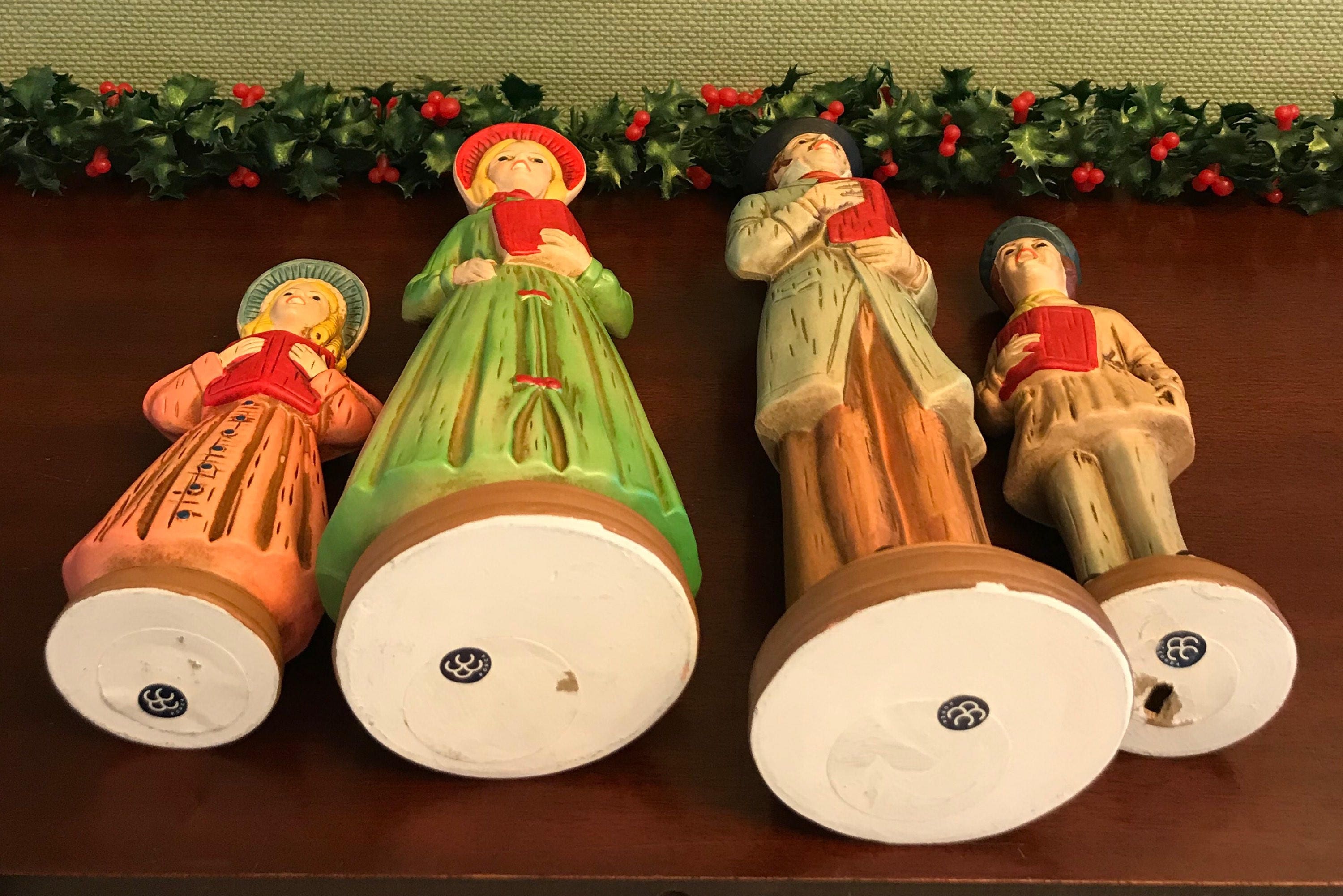 Vintage Christmas Carolers Figurines 