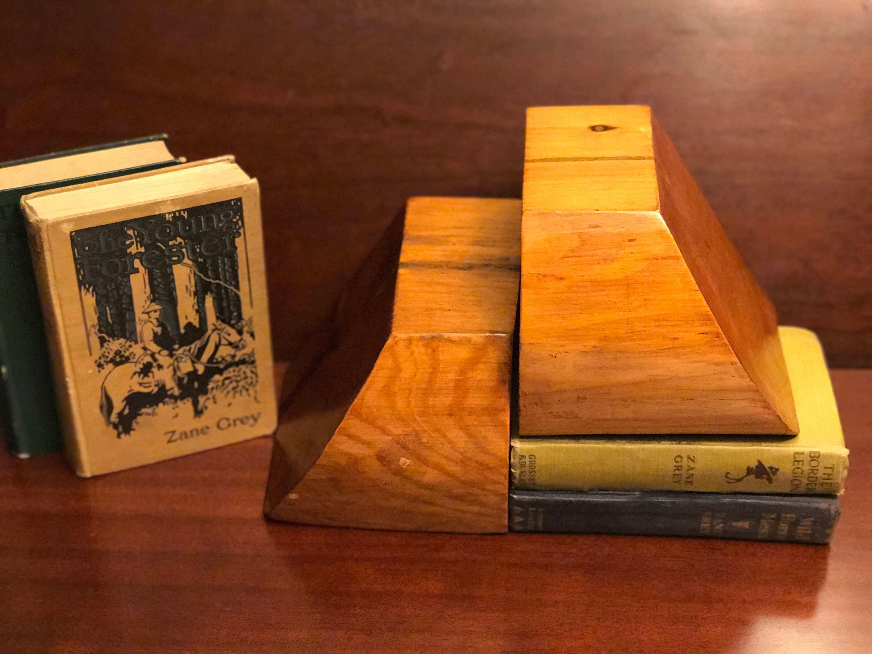 rustic bookends rustic bookends