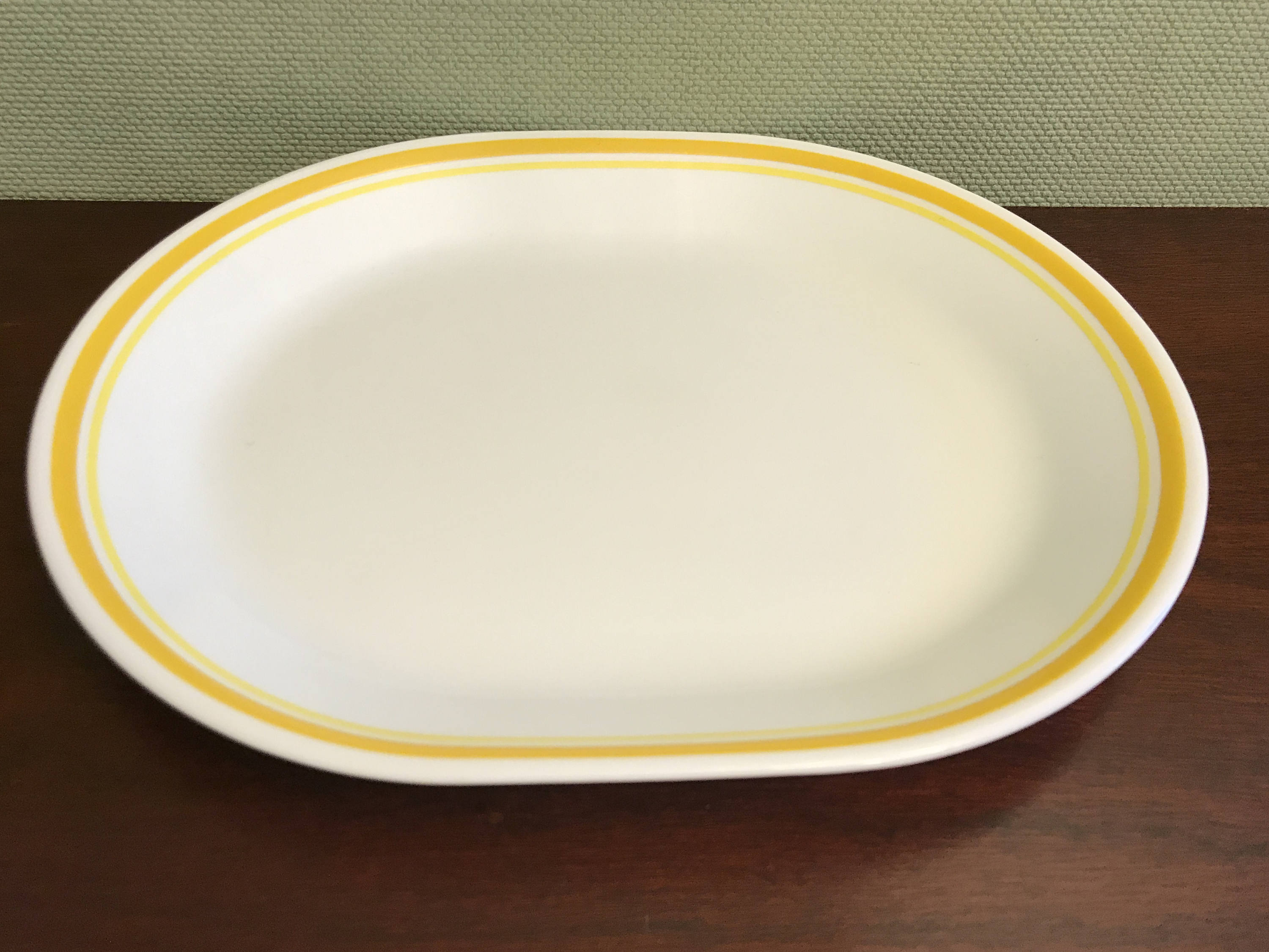Corelle Citrus Dinnerware, Corelle Citrus Large Serving Platter, Yellow