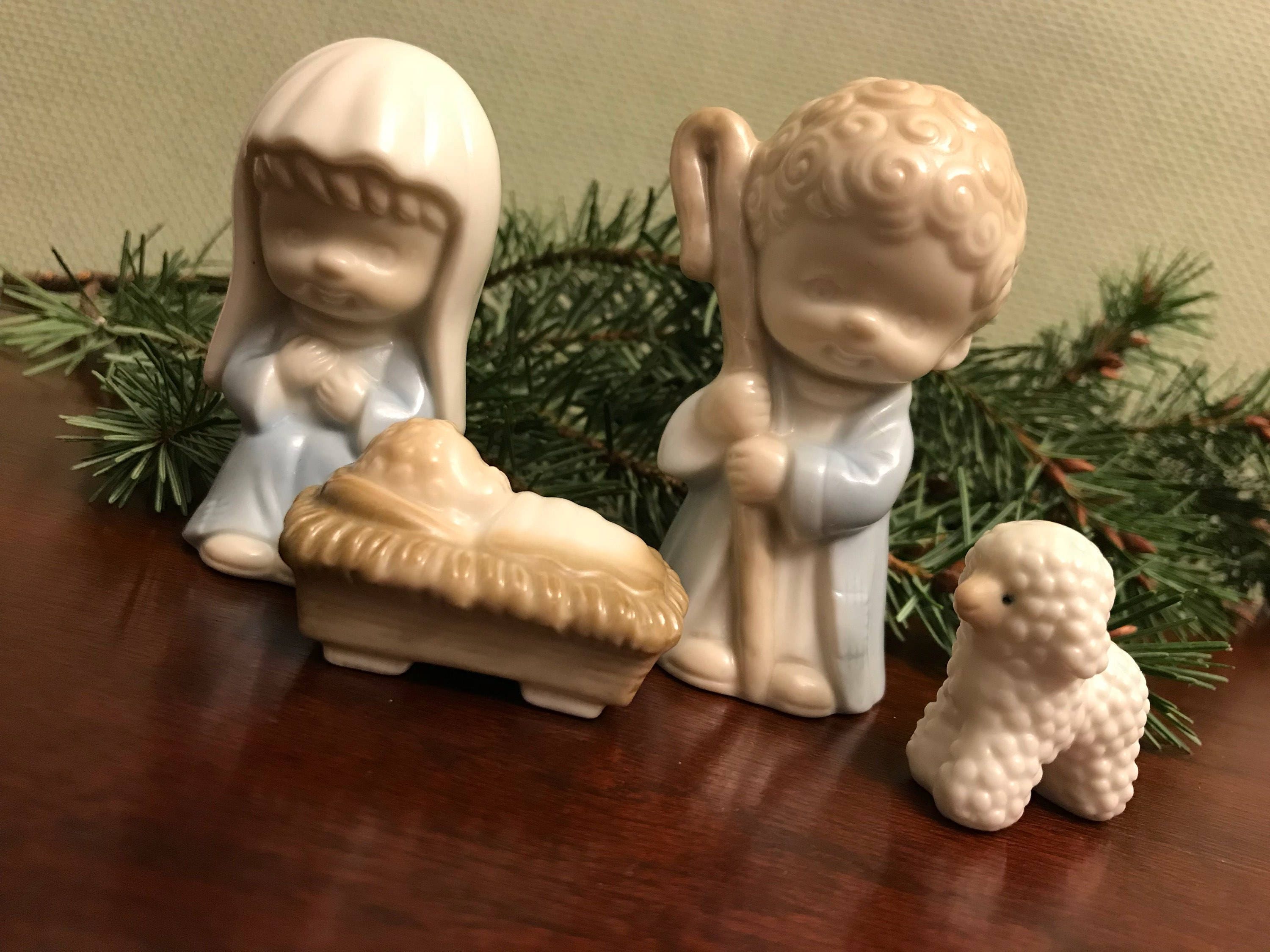 ceramic christmas nativity