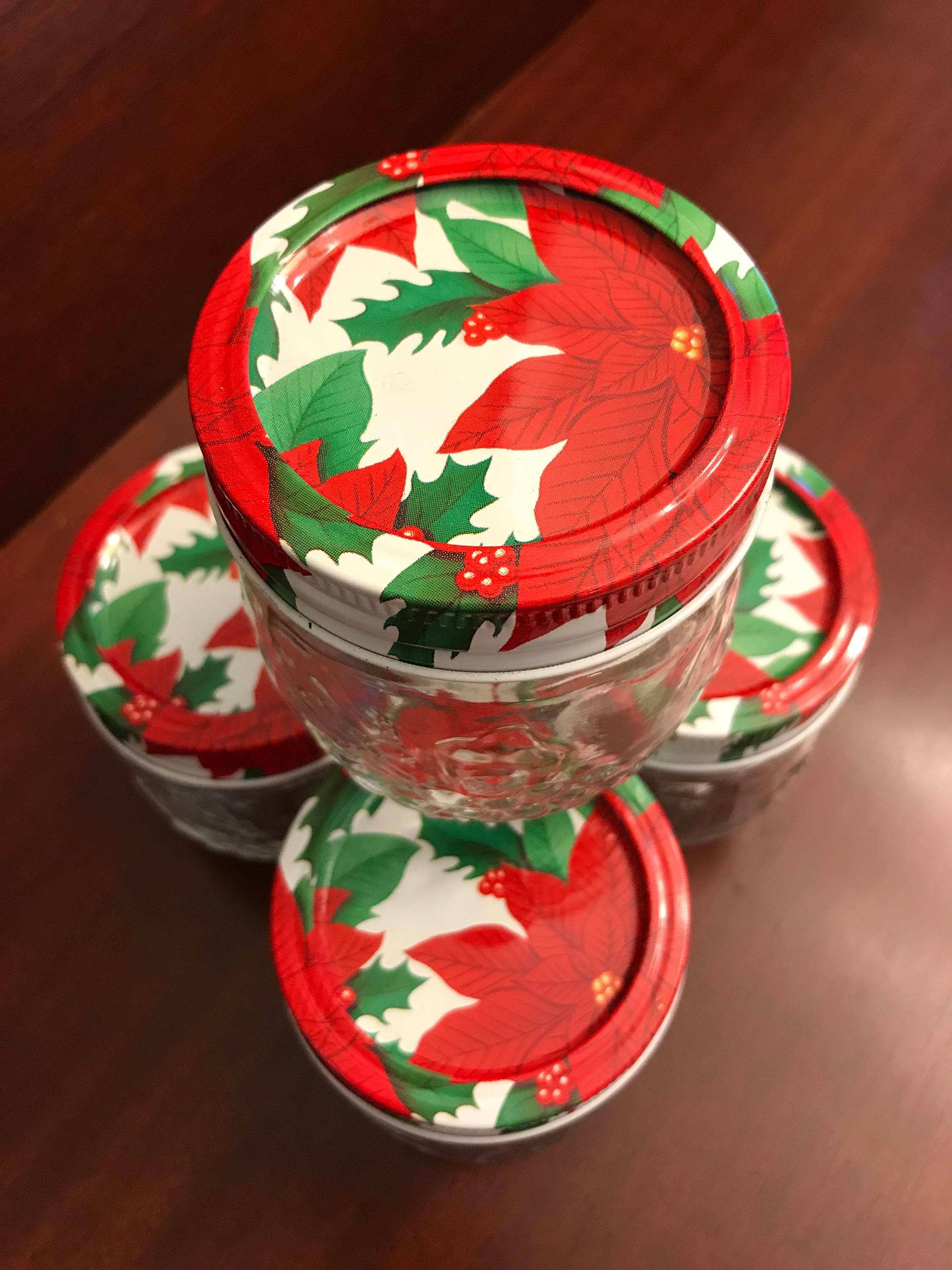 Ball Christmas Pointsettia Jars Collectible Mason Jars NOS Ball ball-christmas-pointsettia-jars-collectible-mason-jars-nos-ball