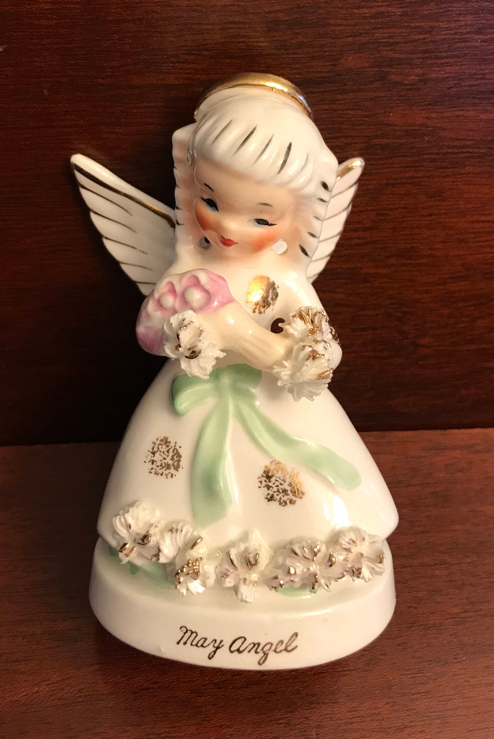 Angel Figurine, May Angel Figurine by Napco of Japan, collectible angel