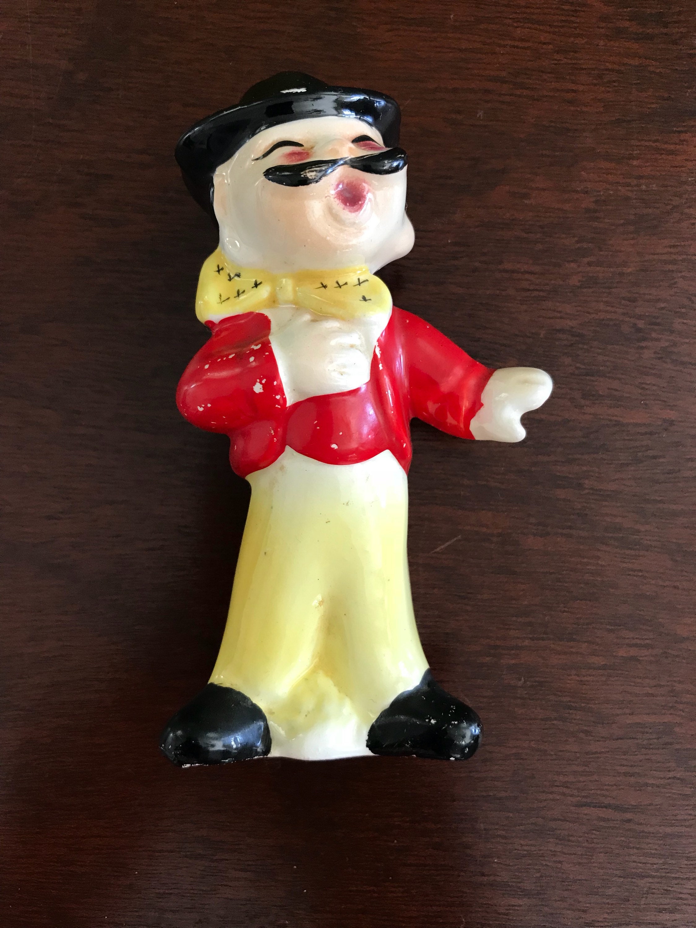 Vintage Salt and Pepper Shakers, Organ Grinder and Monkey