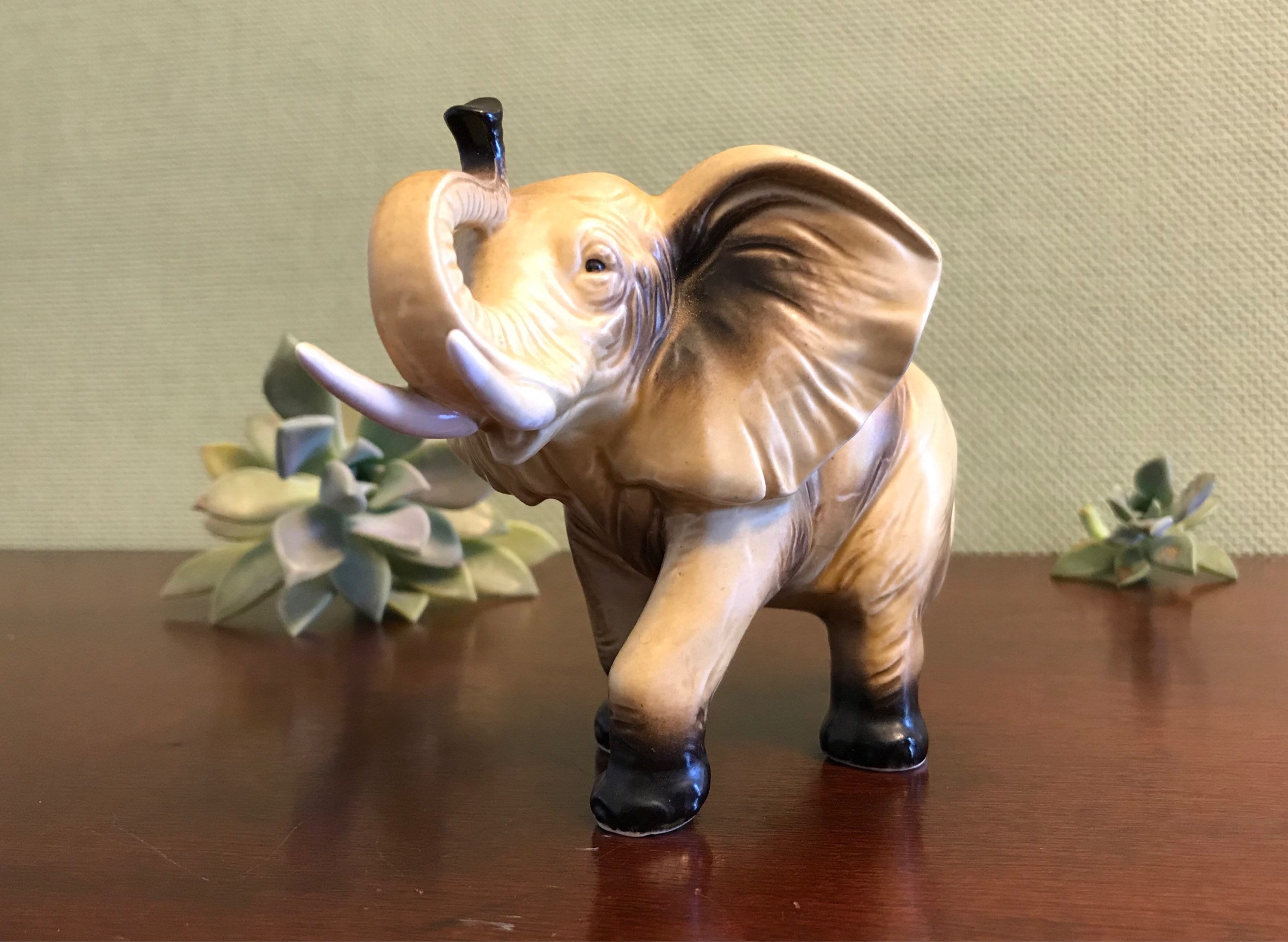 elephant in porcelain