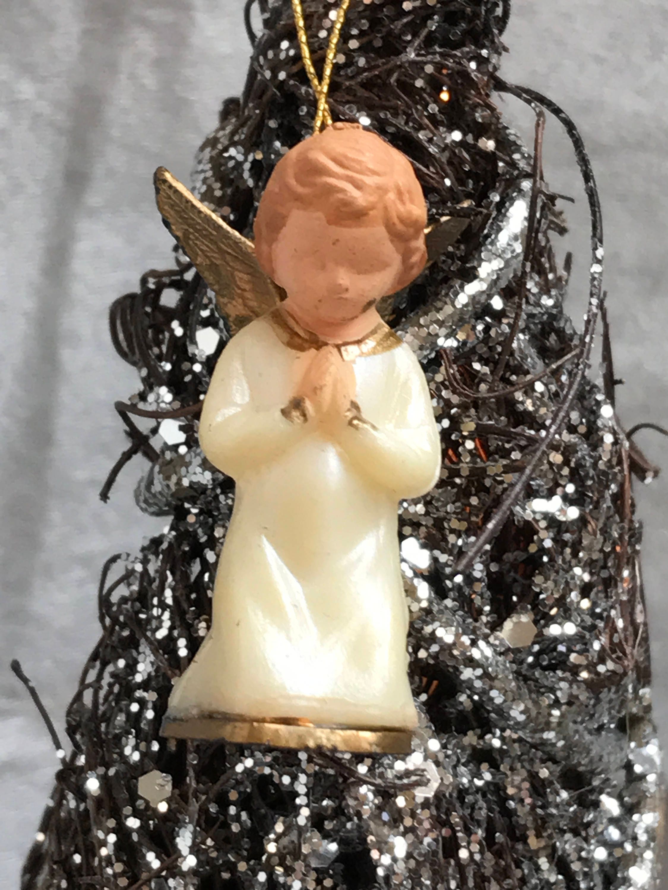 Vintage Angel ornaments, Mid century Angels, Christmas Angels, Angel