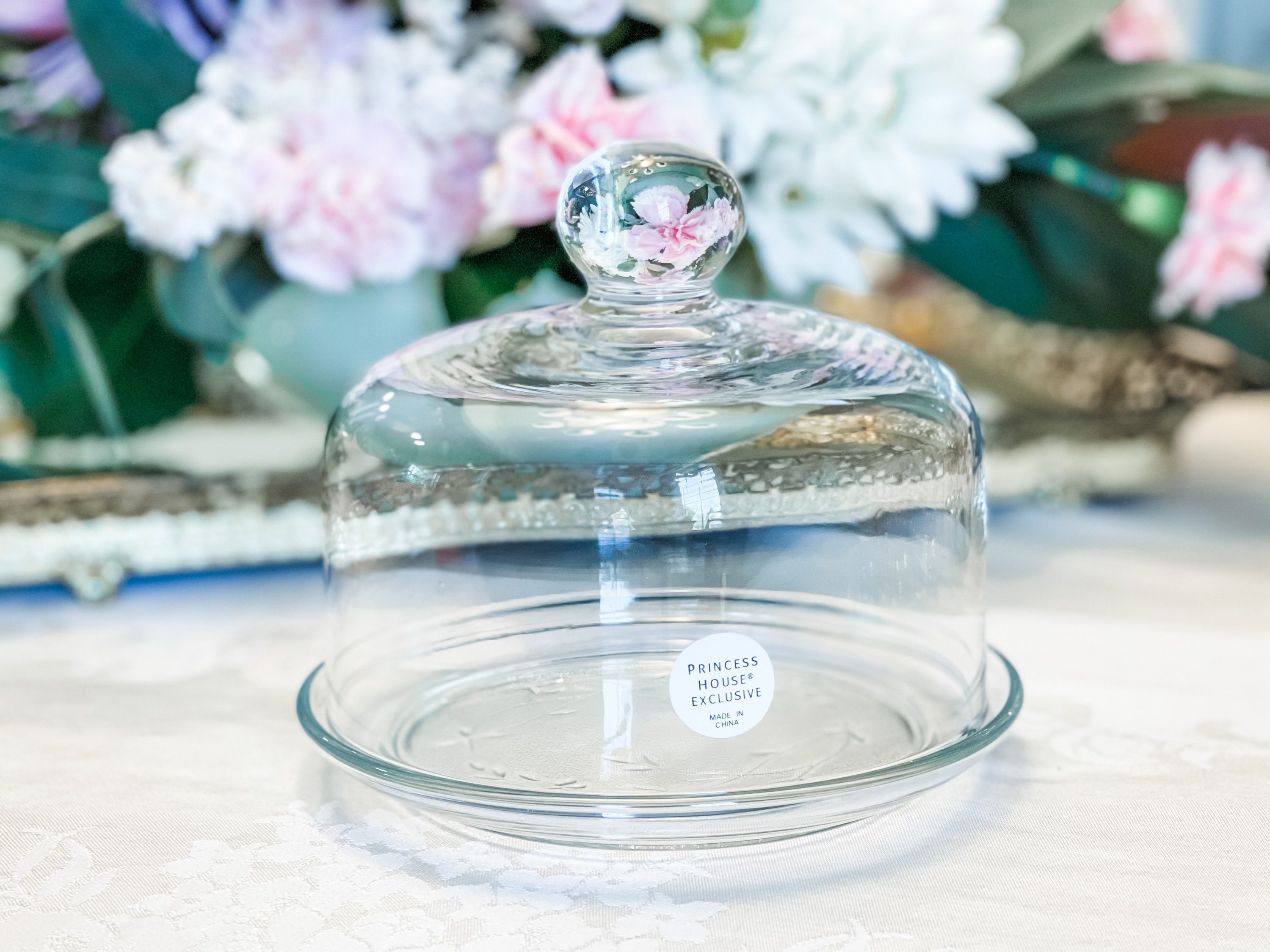 Princess house cake dome cheap