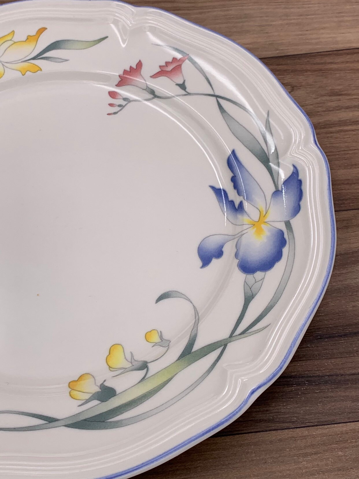 Vintage Salad Plates Villeroy and Boch Riviera, set of 3