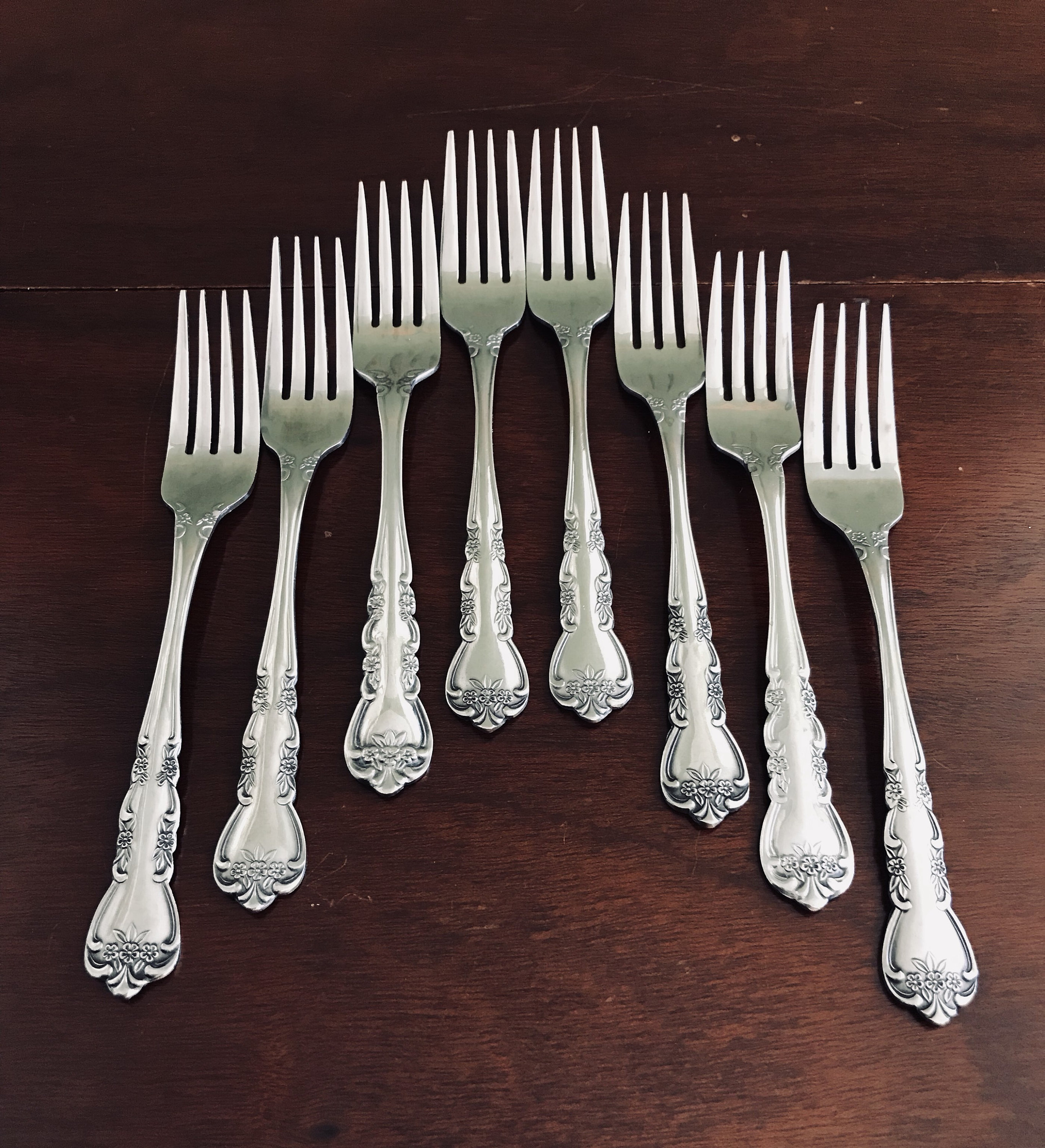 vintage stainless flatware