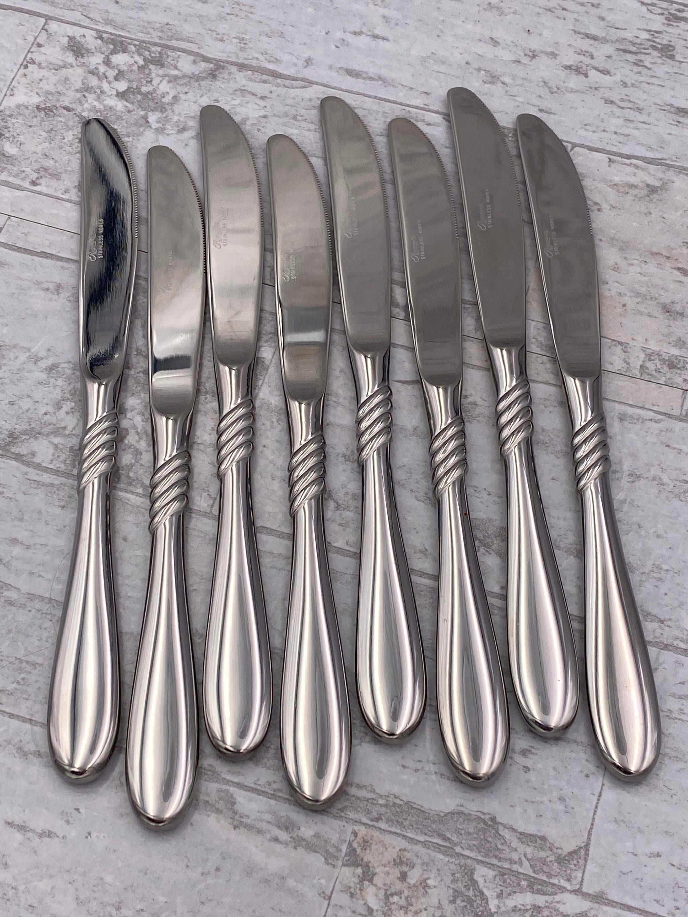 Vintage Flatware set, Rogers Stanley Roberts Service for 8, Vintage