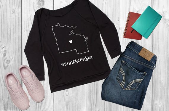 Minnesconsin T-Shirt, Fun Midwest Gift, Minnesota, Wisconsin Minnesconsin T-Shirt, Fun Midwest Gift, Minnesota, Wisconsin