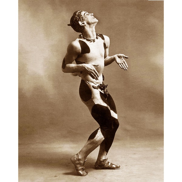 Vaslav Nijinsky-Russian Dancer - Quality Reprint of a Vintage Photo