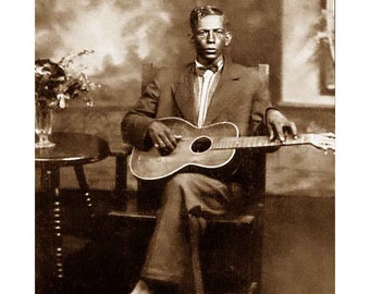 Charlie Patton - Quality Reprint of a Vintage Photo