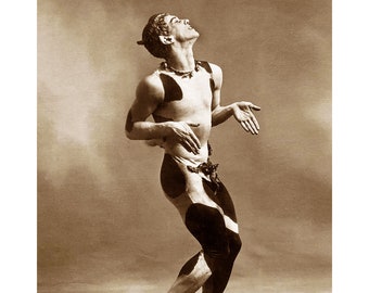 Vaslav Nijinsky-Russian Dancer - Quality Reprint of a Vintage Photo