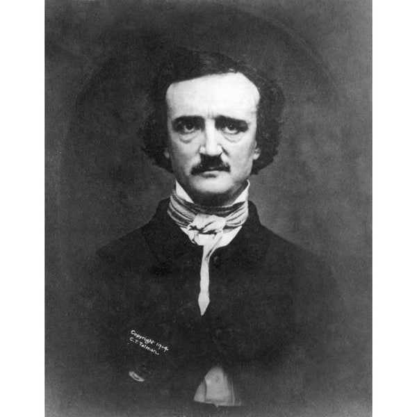 Portrait of Edgar Allen Poe - Quality Reprint of a Vintage Photo