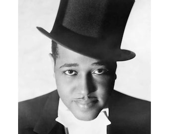 Duke Ellington - Reimpresión de calidad de una fotografía antigua