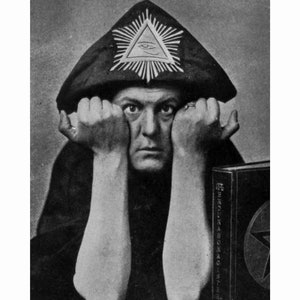 Aleister Crowley - Quality Reprint of a Vintage Photo