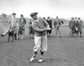 Bobby Jones Golf Swing - Quality Reprint of a Vintage Photo