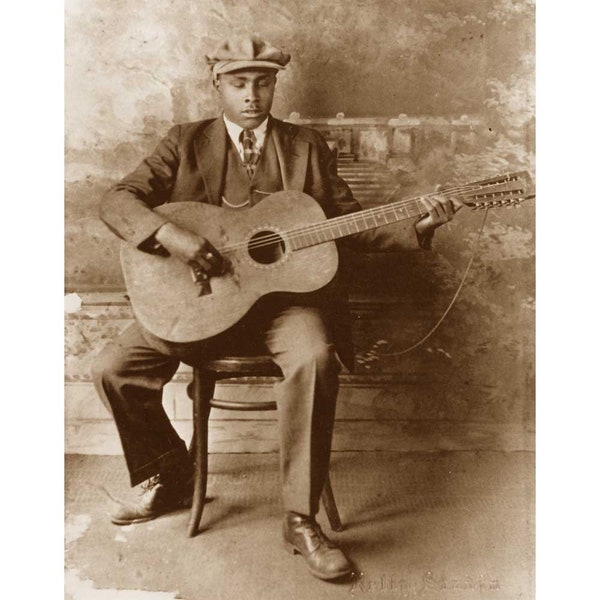 Blind Willie McTell - Quality Reprint of a Vintage Photo