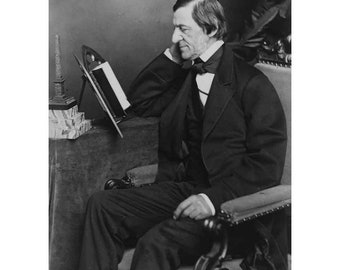 Ralph Waldo Emerson - Quality Reprint of a Vintage Photo