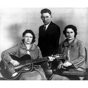 La famiglia Carter - Ristampa di qualità di una foto d'epoca