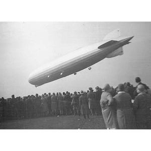 Der Graf Zeppelin - Qualitätsnachdruck eines Vintage Fotos