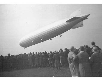 De Graf Zeppelin: hoogwaardige herdruk van een vintage foto