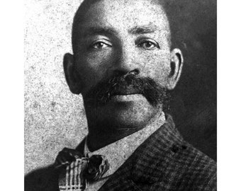 Bass Reeves - Quality Reprint of a Vintage Photo